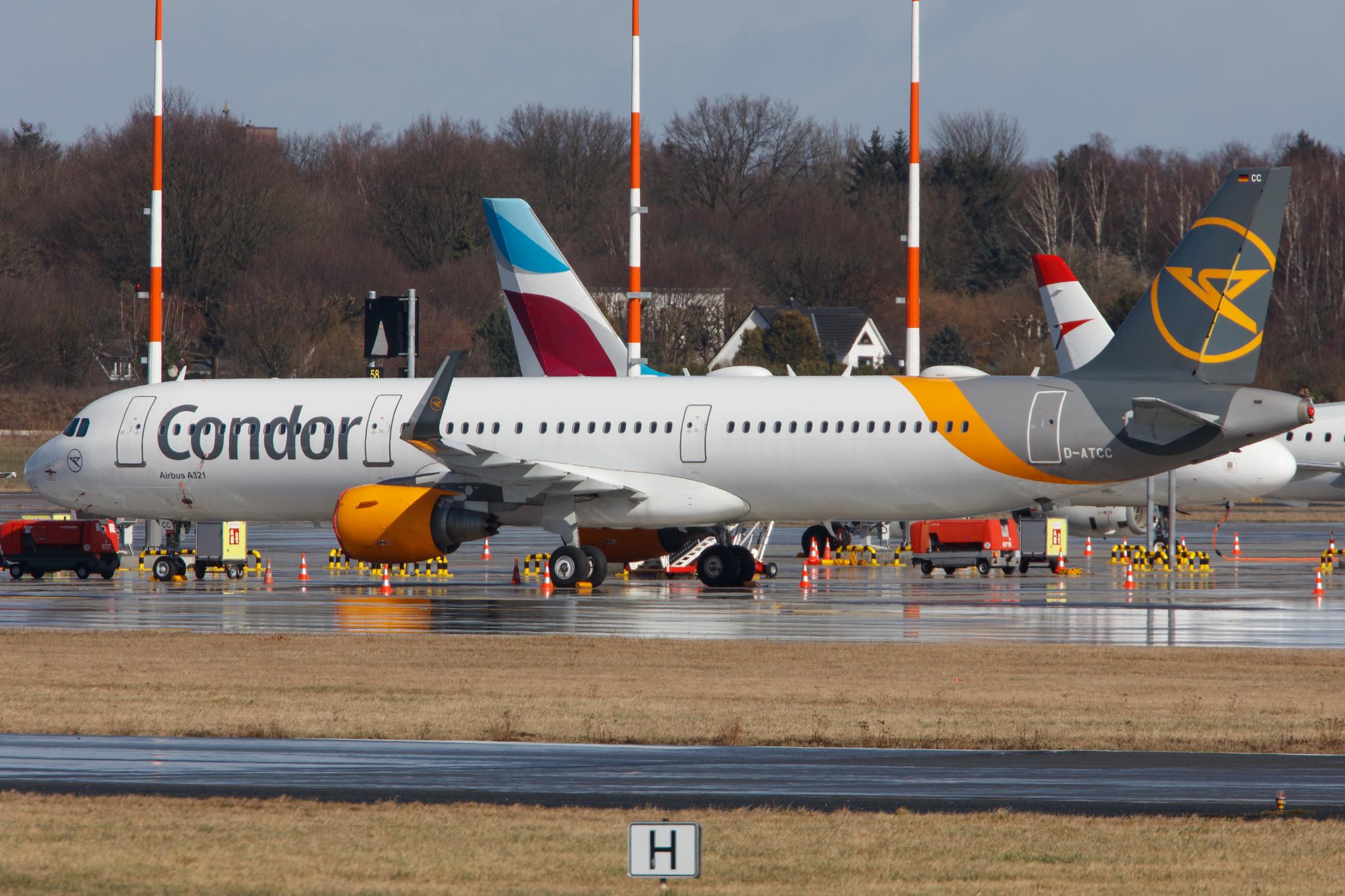 Hamburg Airport: Condor (DE / CFG) |  Airbus A321-211 A321 | D-ATCC | MSN 6501