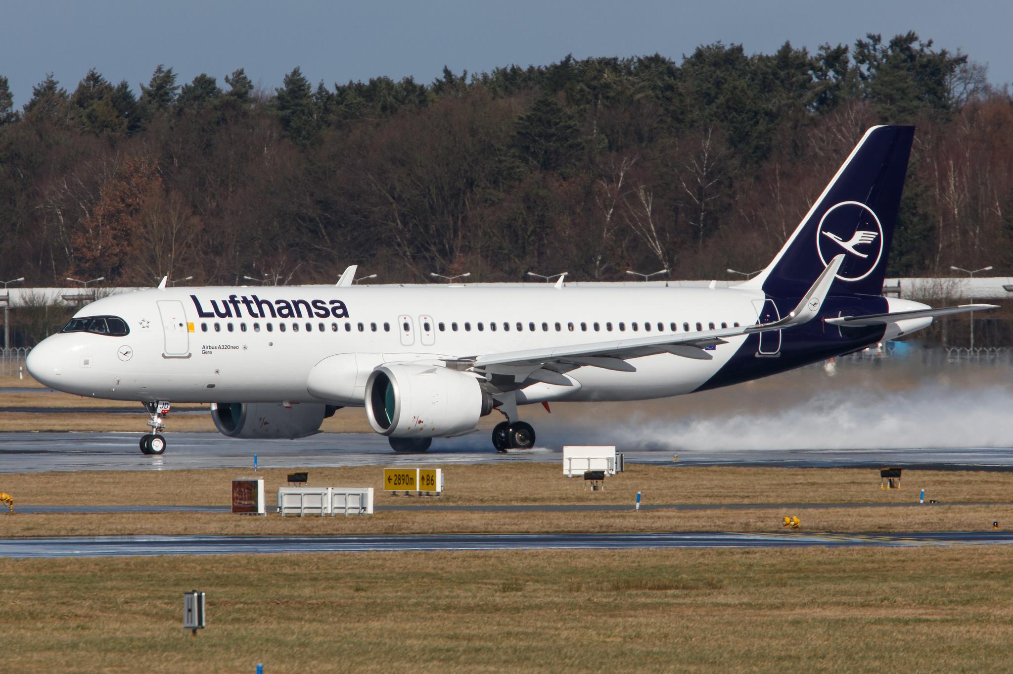 Hamburg Airport: Lufthansa (LH / DLH) |  Airbus A320-271N A20N | D-AIJD | MSN 10281