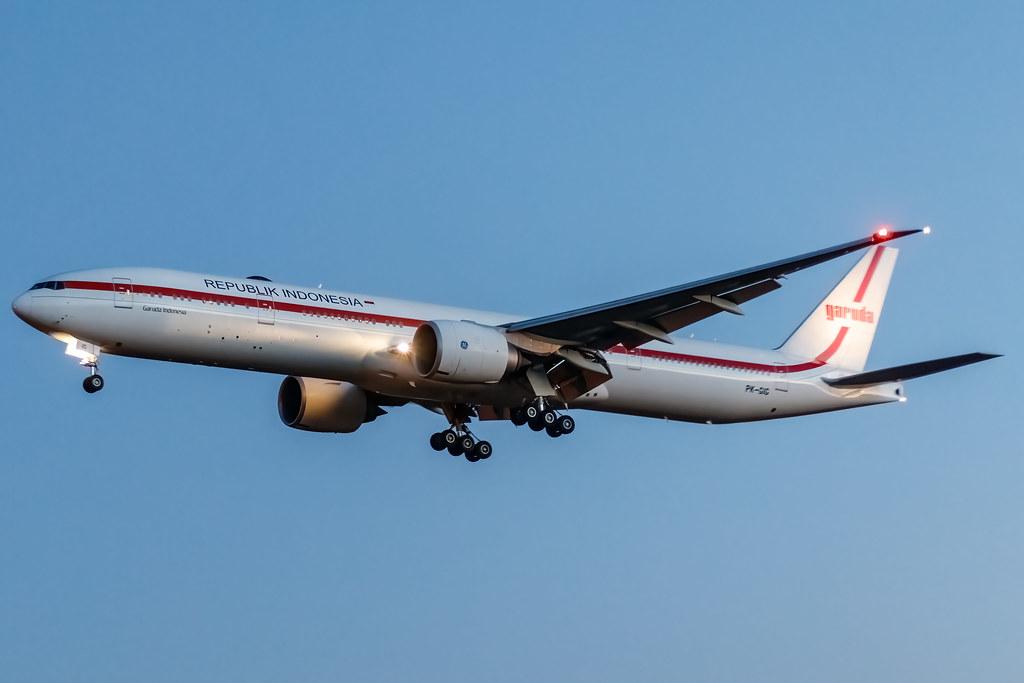 Hamburg Airport: Garuda Indonesia (GA / GIA) |  Boeing 777-3U3(ER) B77W | PK-GIG | MSN 29143