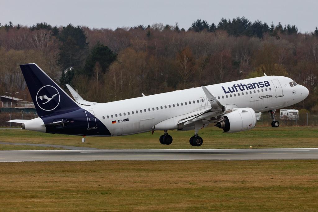Hamburg Airport: Lufthansa (LH / DLH) |  Airbus A320-271N A20N | D-AINR | MSN 8725