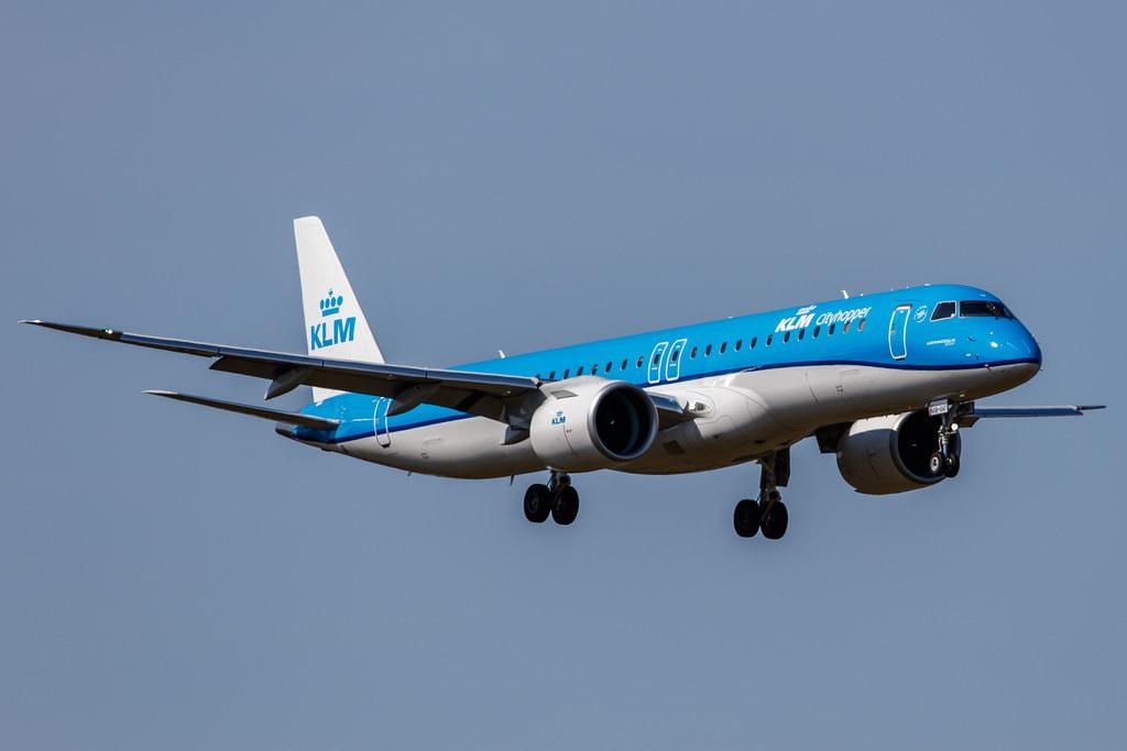 Hamburg Airport: KLM (KL / KLM) | Operator: KLM Cityhopper |  Embraer E195-E2 E295 | PH-NXB | MSN 19020047
