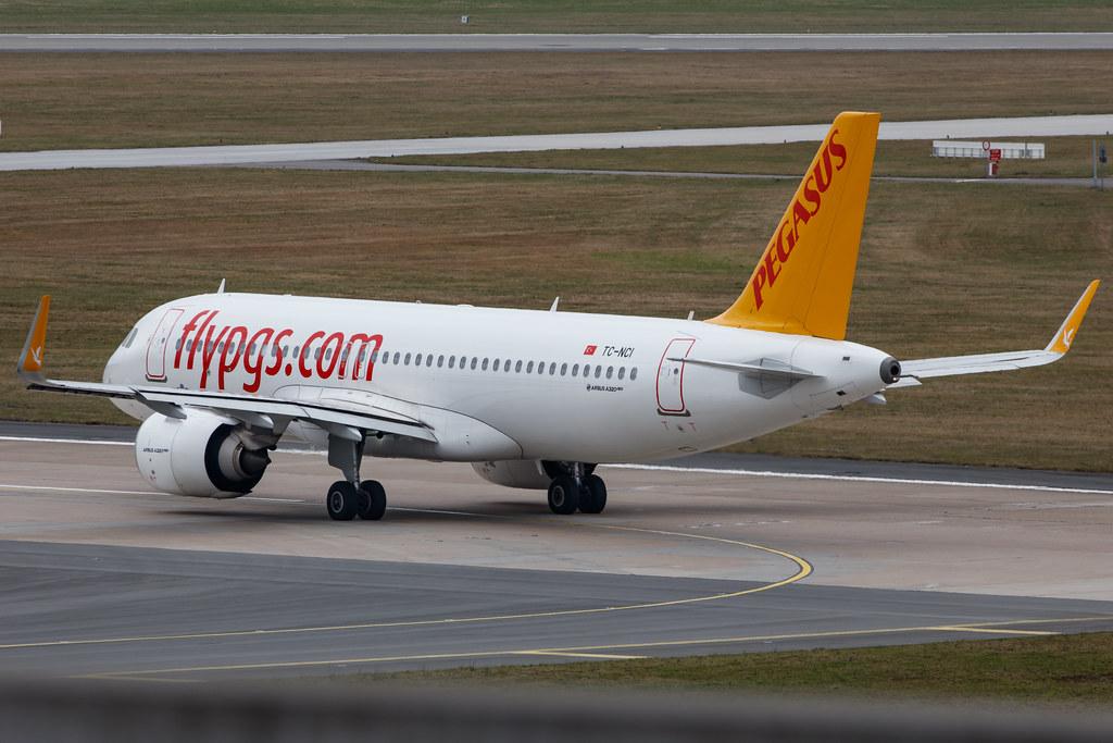 Hamburg Airport: Pegasus (PC / PGT) | Operator: Pegasus Airlines |  Airbus A320-251N A20N | TC-NCI | MSN 09373