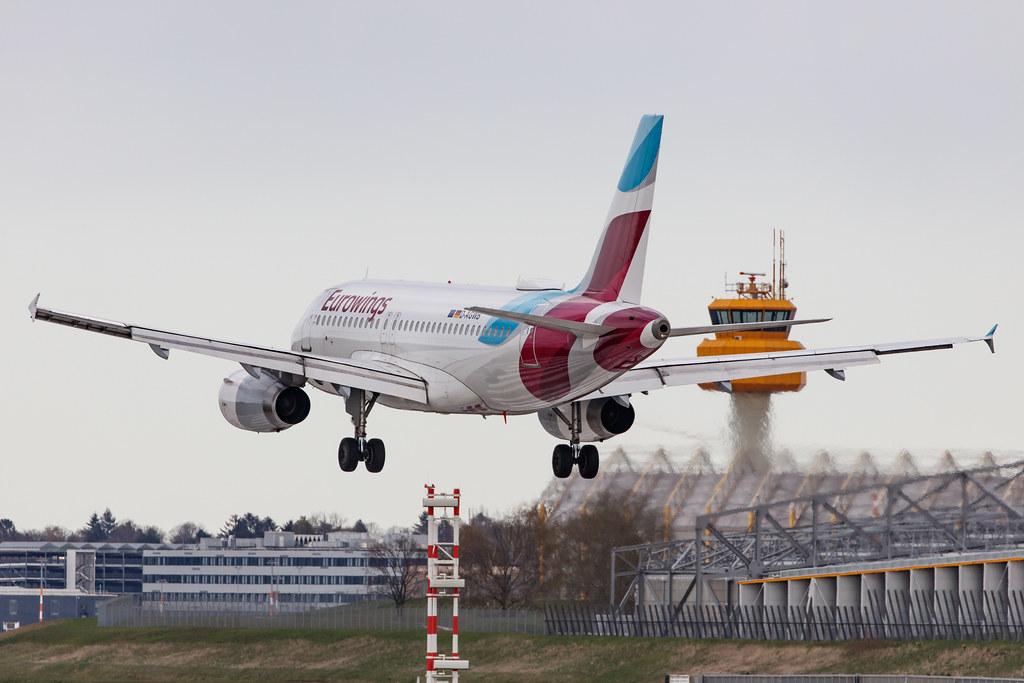 Hamburg Airport: Eurowings (EW / EWG) |  Airbus A319-132 A319 | D-AGWB | MSN 2833