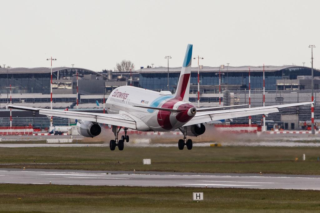 Hamburg Airport: Eurowings (EW / EWG) |  Airbus A319-132 A319 | D-AGWB | MSN 2833