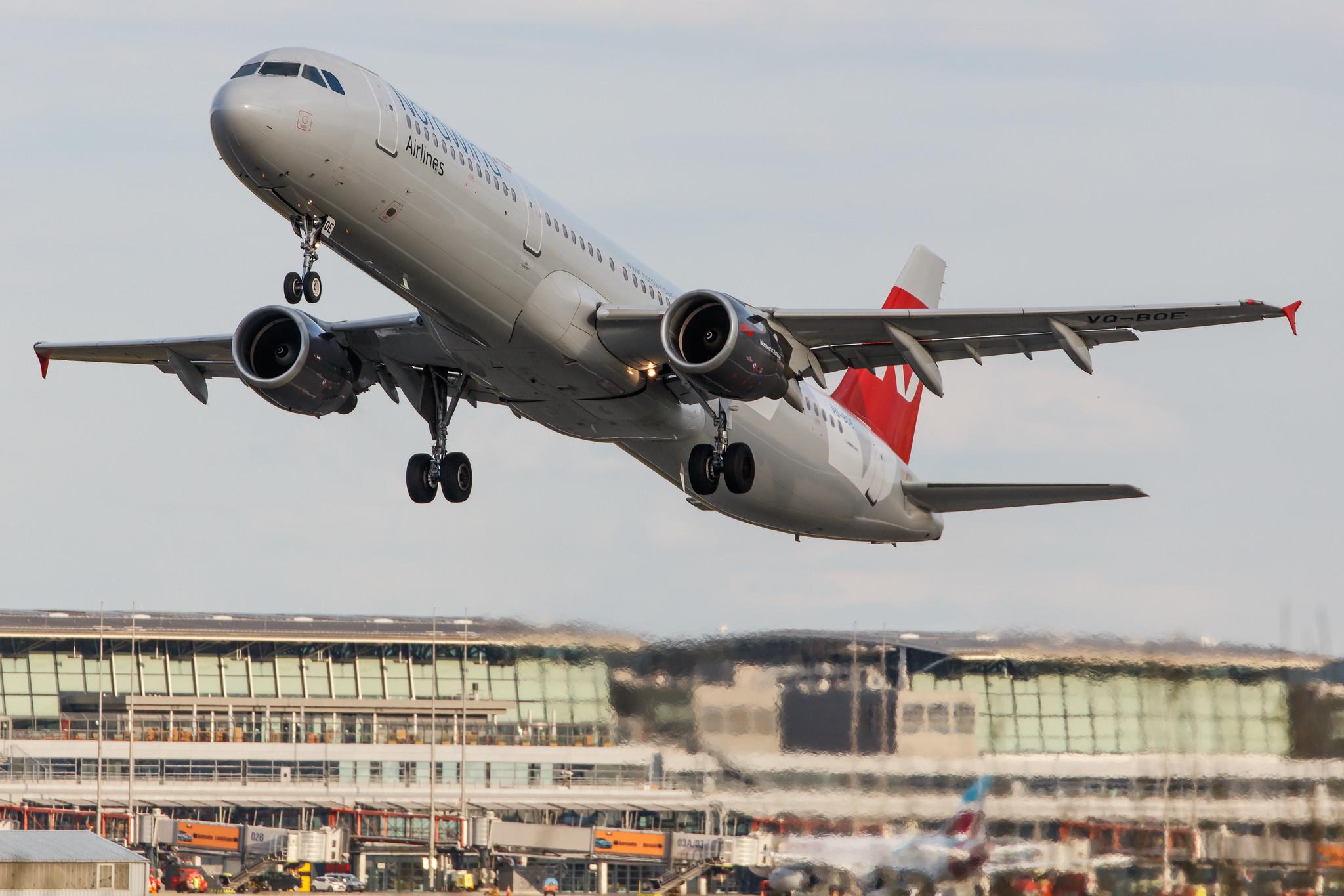 Hamburg Airport: Nordwind Airlines (N4 / NWS) |  Airbus A321-211 A321 | VQ-BOE | MSN 1219