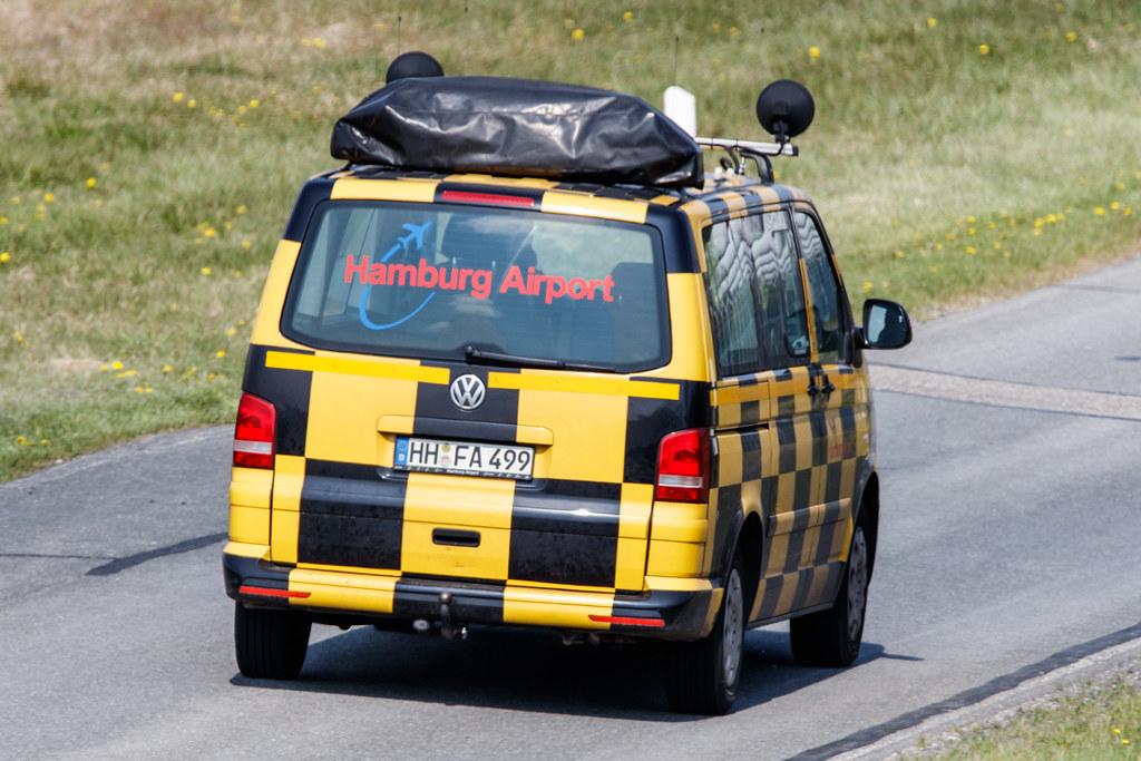 Hamburg Airport: Fahrzeug des Hamburg Airport