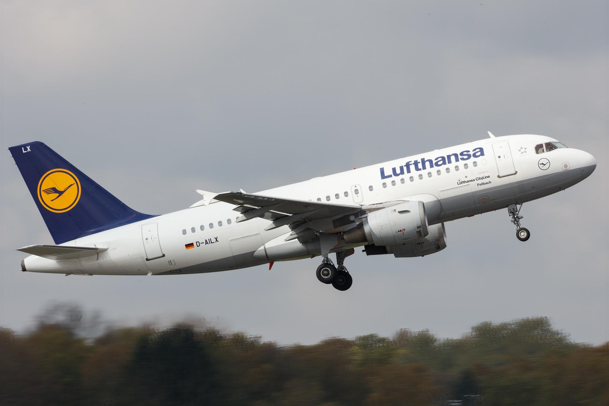 Hamburg Airport: Lufthansa (LH / DLH) | Operator: Lufthansa CityLine |  Airbus A319-114 A319 | D-AILX | MSN 0860