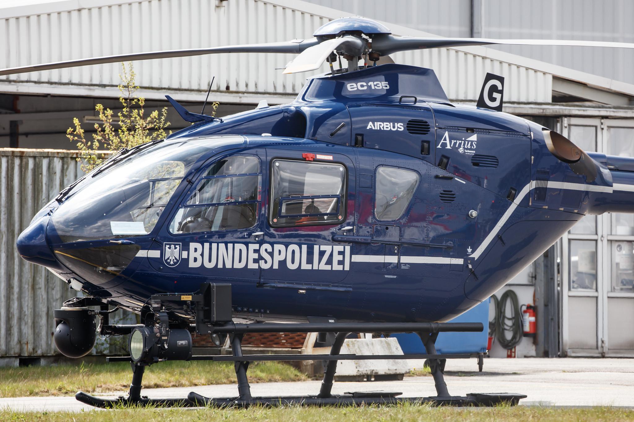 Hamburg Airport: Bundespolizei (Federal Police) |  Airbus Helicopters H135 EC35 | D-HVBG | MSN 0176