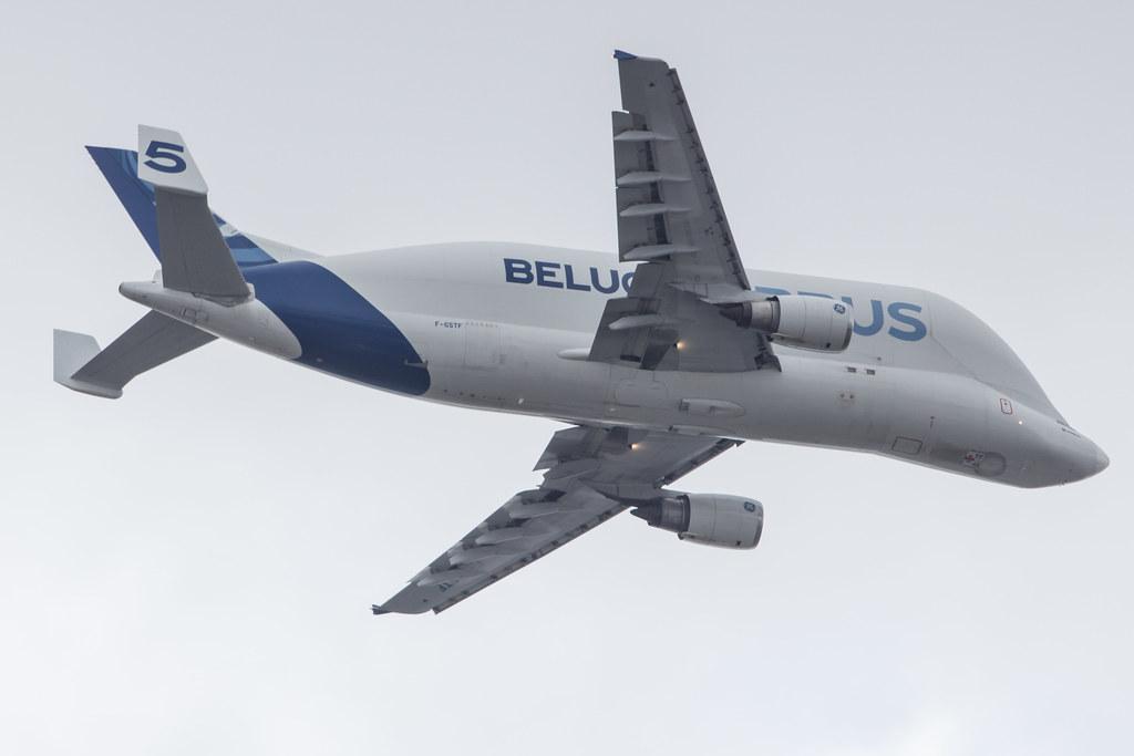 Hamburg Airport: Airbus Transport International (4Y / BGA) |  Airbus A300-608ST Beluga A3ST | F-GSTF | MSN 796