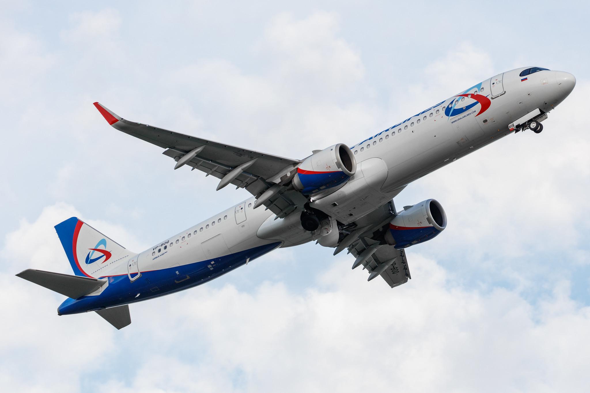 Hamburg Airport: Ural Airlines (U6 / SVR) |  Airbus A321-251NX A21N | VP-BOQ | MSN 9073