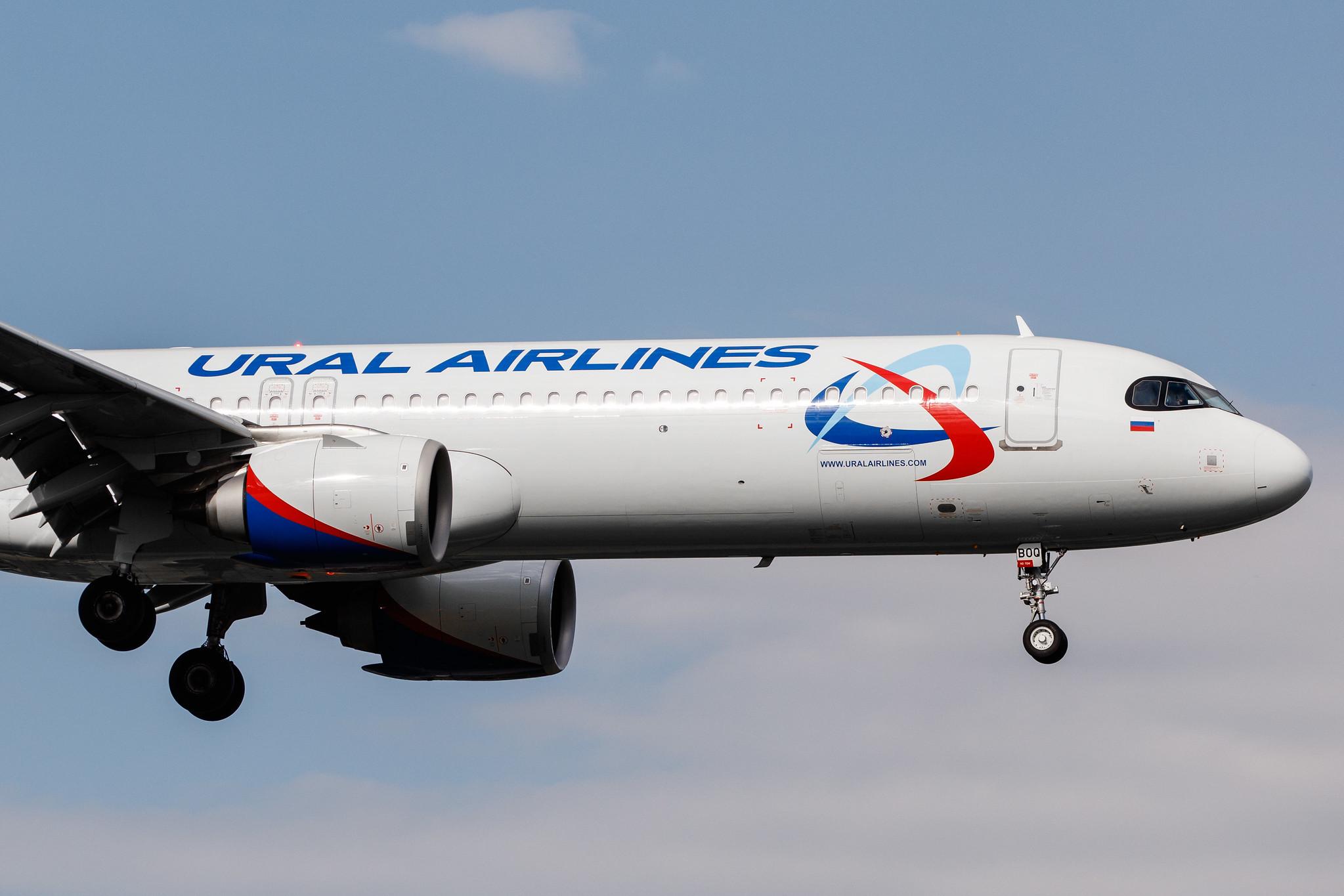 Hamburg Airport: Ural Airlines (U6 / SVR) |  Airbus A321-251NX A21N | VP-BOQ | MSN 9073