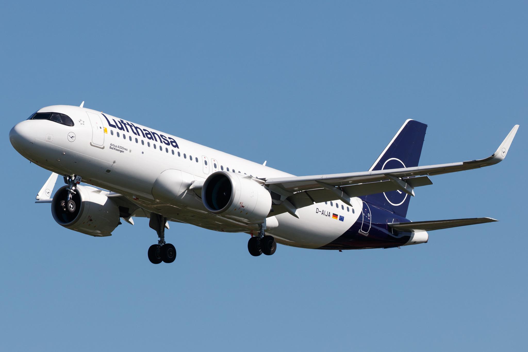 Hamburg Airport: Lufthansa (LH / DLH) |  Airbus A320-271N A20N | D-AIJA | MSN 09555