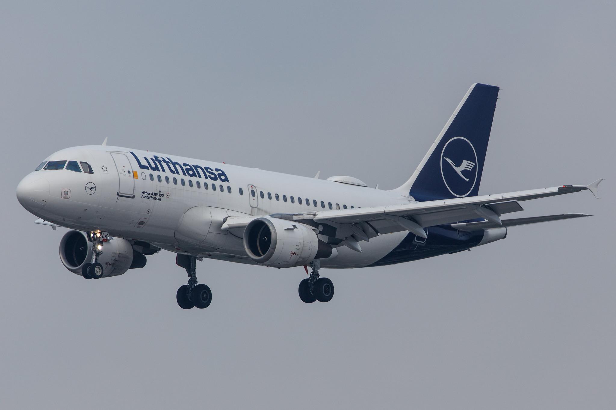 Hamburg Airport: Lufthansa (LH / DLH) |  Airbus A319-114 A319 | D-AILK | MSN 0679