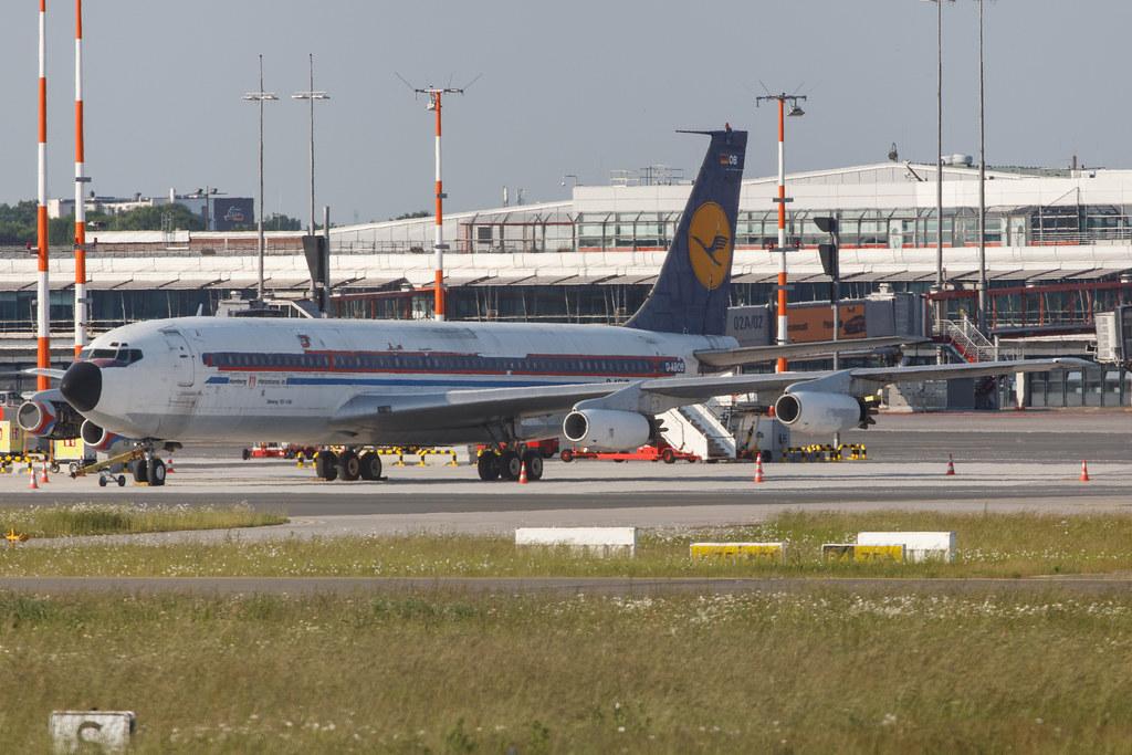 Hamburg Airport: Lufthansa (LH / DLH) | Boeing 707-430 B704 | D-ABOB/D-ABOD | MSN 17720