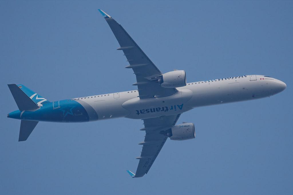 Hamburg Airport: Air Transat (TS / TSC) |  Airbus A321-271NX A21N | D-AZAE | MSN 10521
