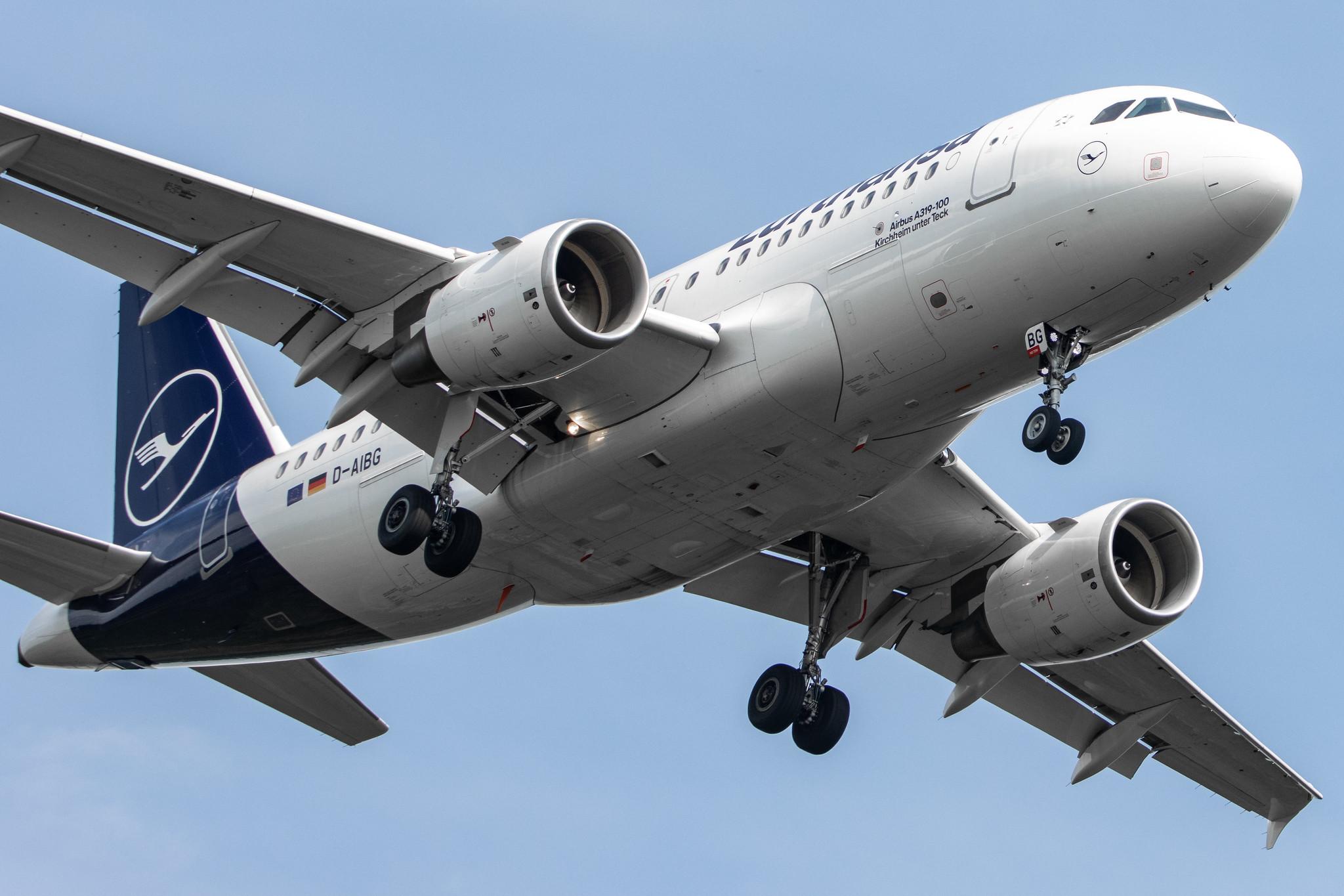 Frankfurt Airport: Lufthansa (LH / DLH) |  Airbus A319-112 A319 | D-AIBG | MSN 4841