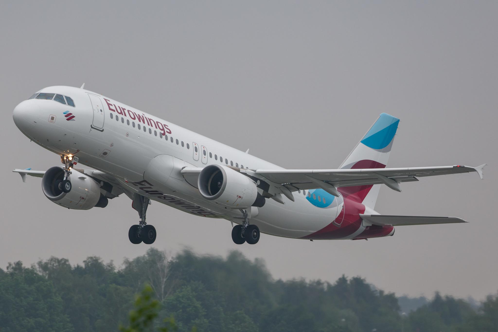 Hamburg Airport: Eurowings (EW / EWG) |  Airbus A320-214 A320 | D-ABDU | MSN 3516
