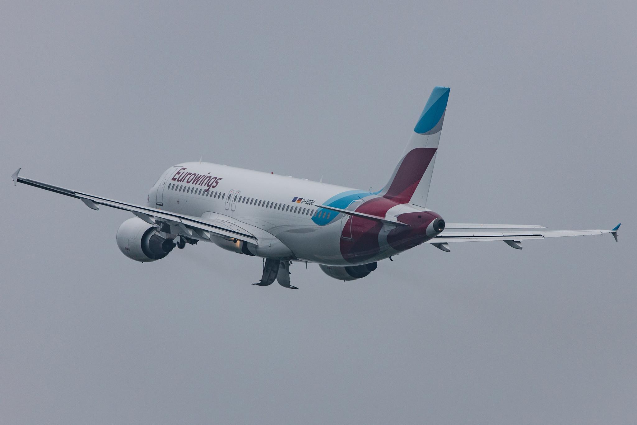 Hamburg Airport: Eurowings (EW / EWG) |  Airbus A320-214 A320 | D-ABDU | MSN 3516