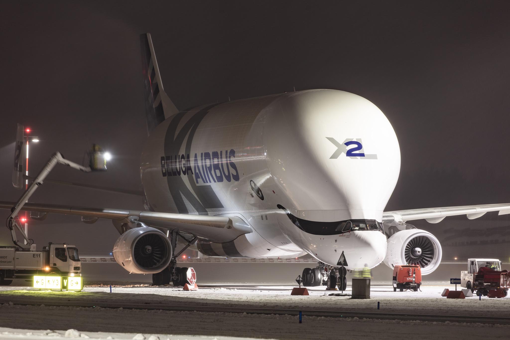 Hamburg Airport: Airbus Transport International (4Y / BGA) |  Airbus A330-743L Beluga XL A337 | F-GXLH | MSN 1853