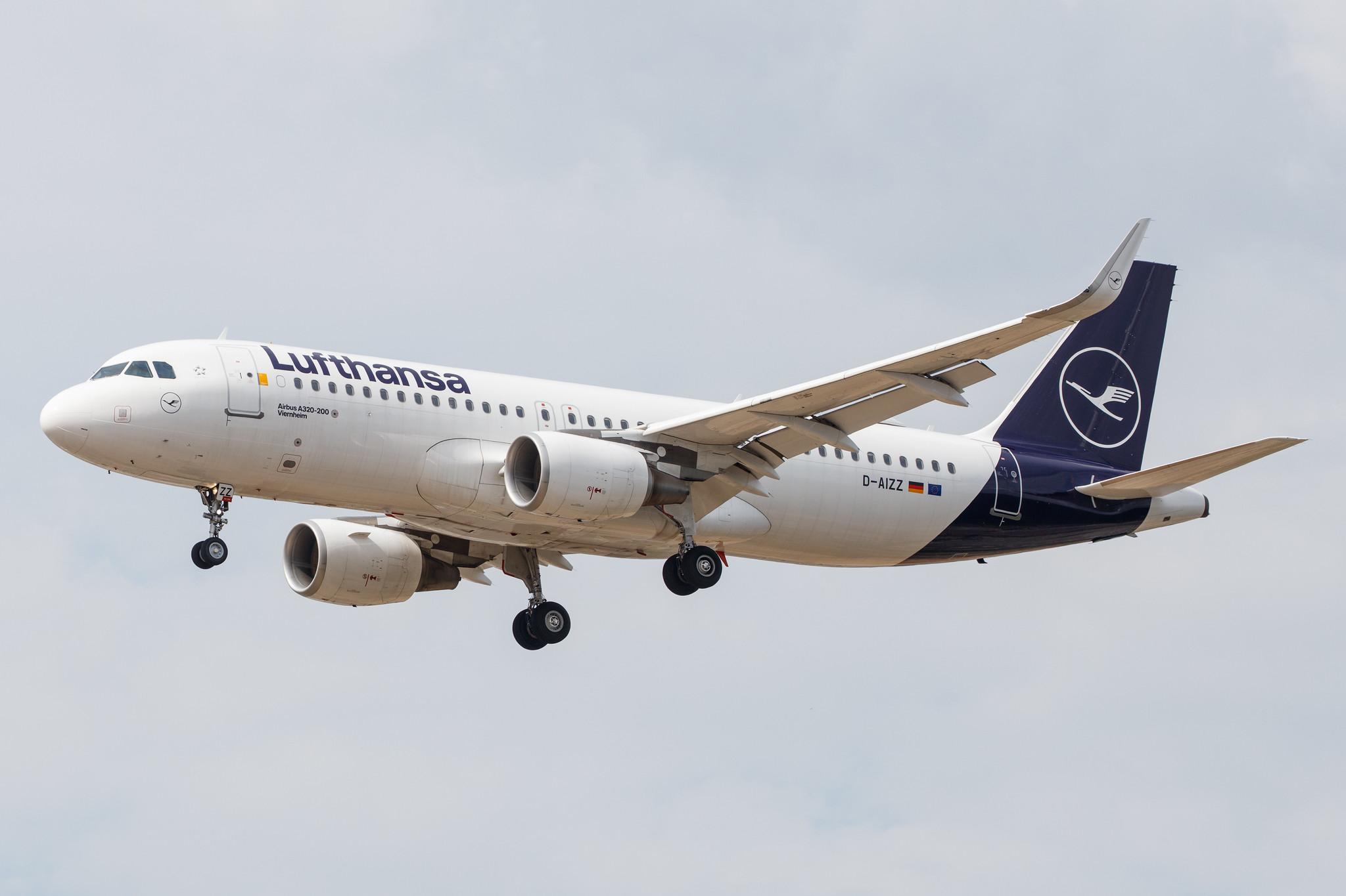 Frankfurt Airport: Lufthansa (LH / DLH) |  Airbus A320-214 A320 | D-AIZZ | MSN 5831