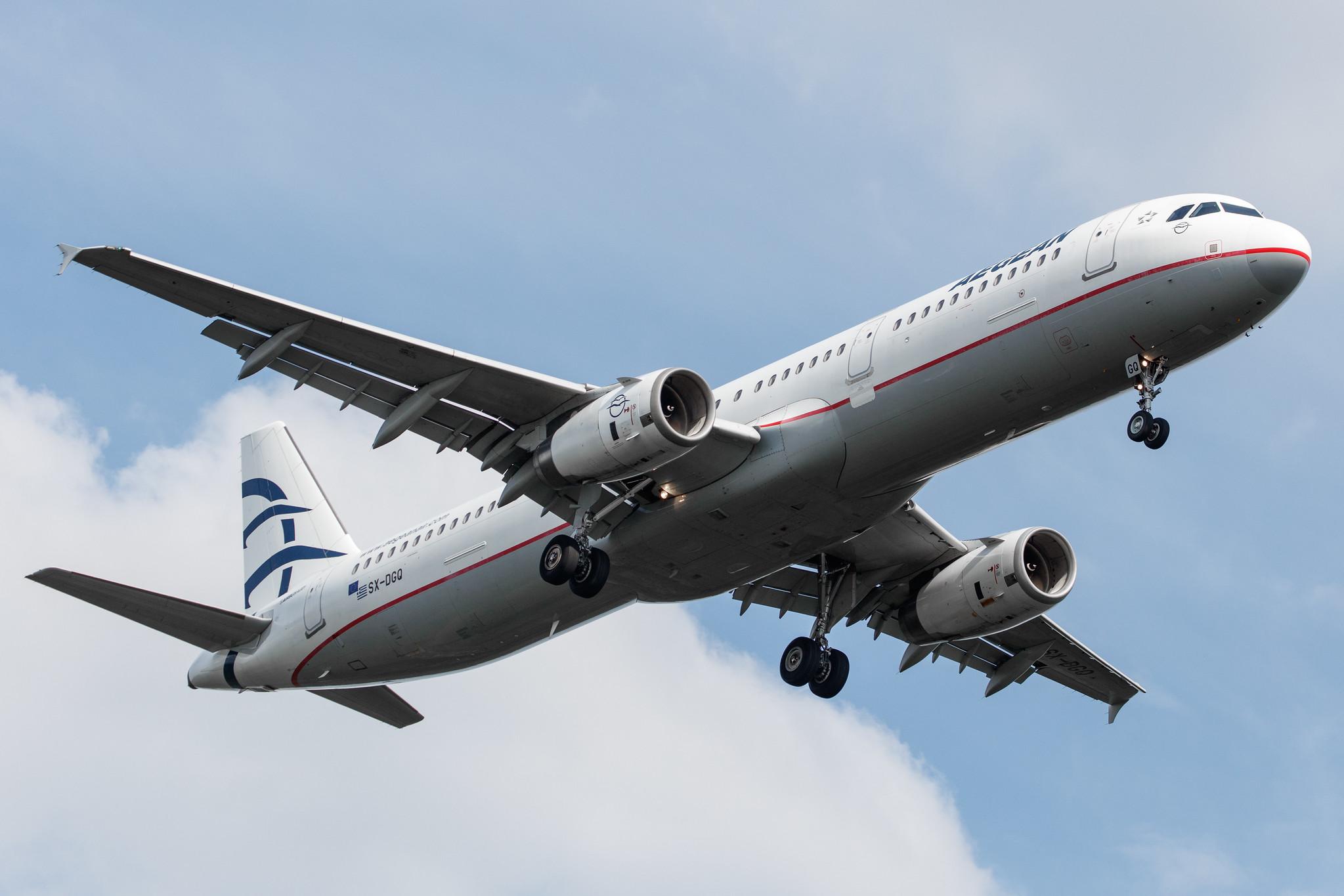 Frankfurt Airport: Aegean Airlines (A3 / AEE) |  Airbus A321-231 A321 | SX-DGQ | MSN 3322