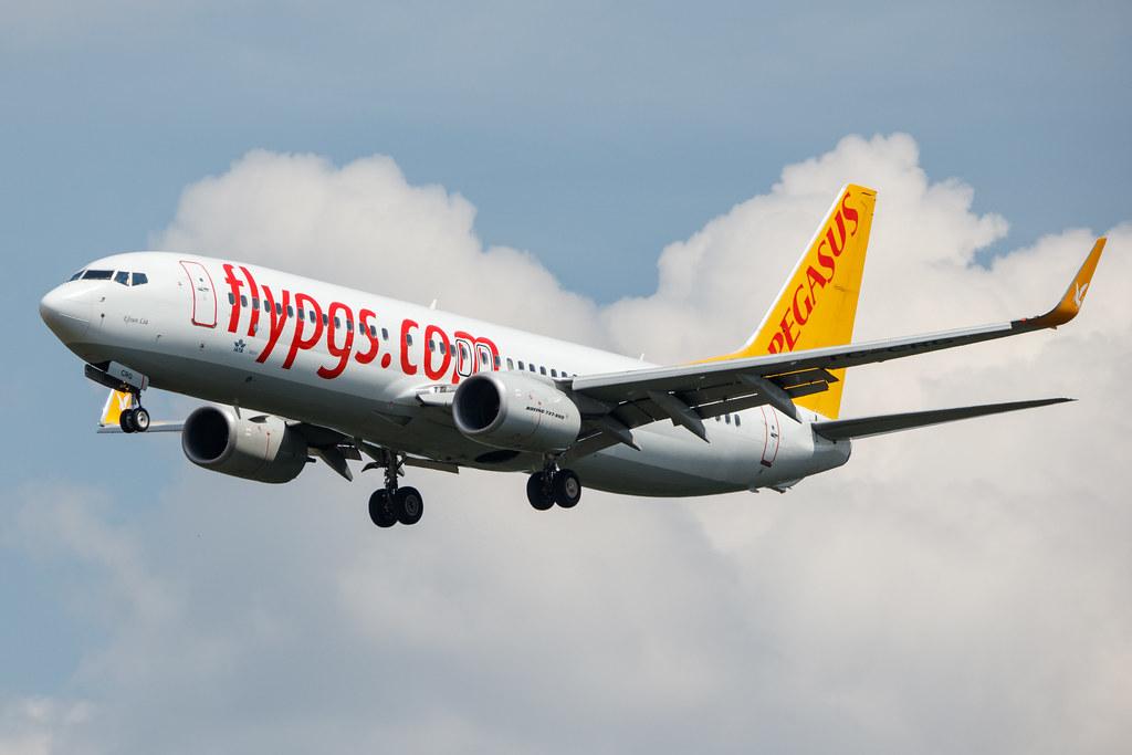 Frankfurt Airport: Pegasus (PC / PGT) | Operator: Pegasus Airlines |  Boeing 737-82R B738 | TC-CRG | MSN 63705