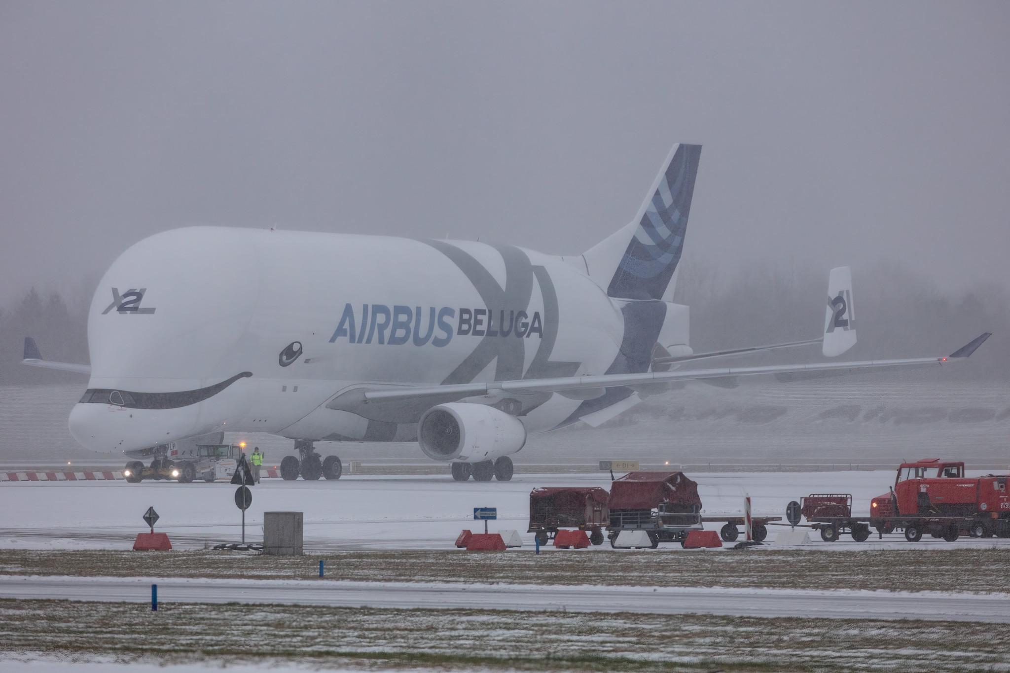 Hamburg Airport: Airbus Transport International (4Y / BGA) |  Airbus A330-743L Beluga XL A337 | F-GXLH | MSN 1853