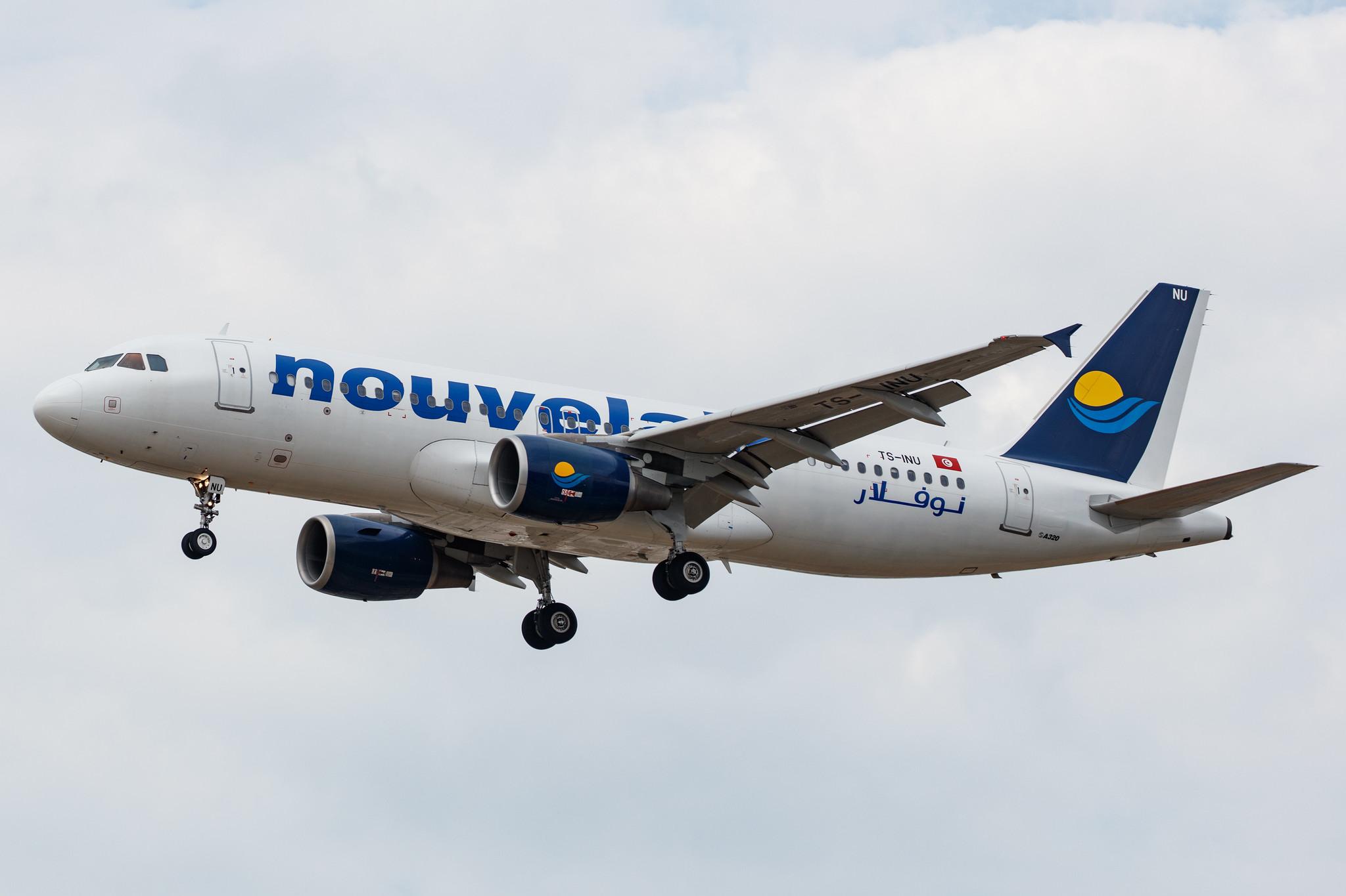 Frankfurt Airport: Nouvelair (BJ / LBT) | Operator: Nouvelair Tunisie |  Airbus A320-214 A320 | TS-INU | MSN 3827