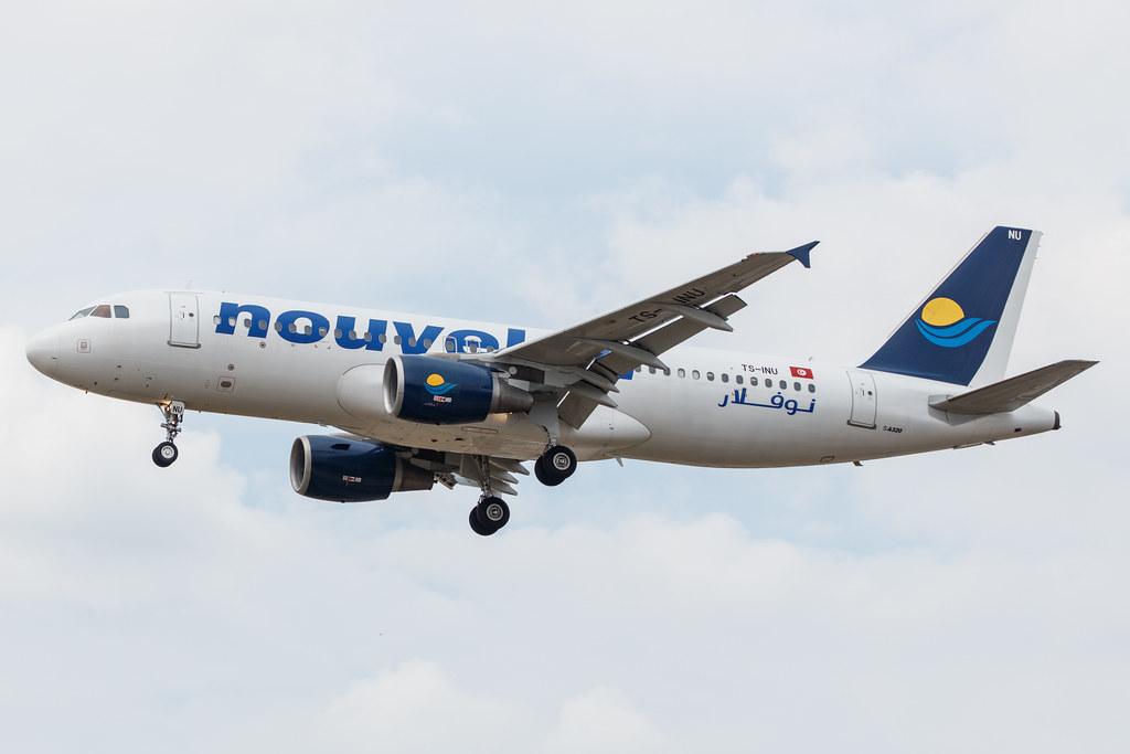 Frankfurt Airport: Nouvelair (BJ / LBT) | Operator: Nouvelair Tunisie |  Airbus A320-214 A320 | TS-INU | MSN 3827