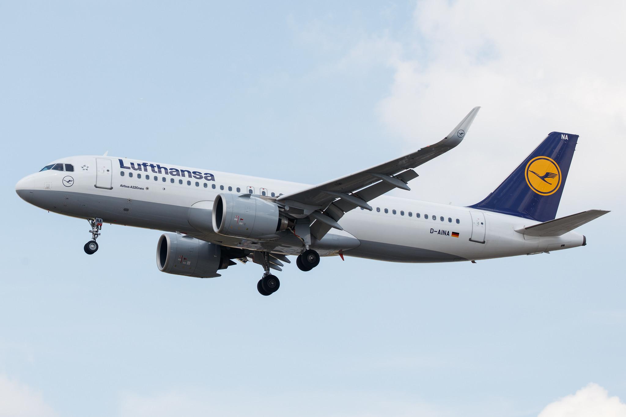 Frankfurt Airport: Lufthansa (LH / DLH) |  Airbus A320-271N A20N | D-AINA | MSN 6801