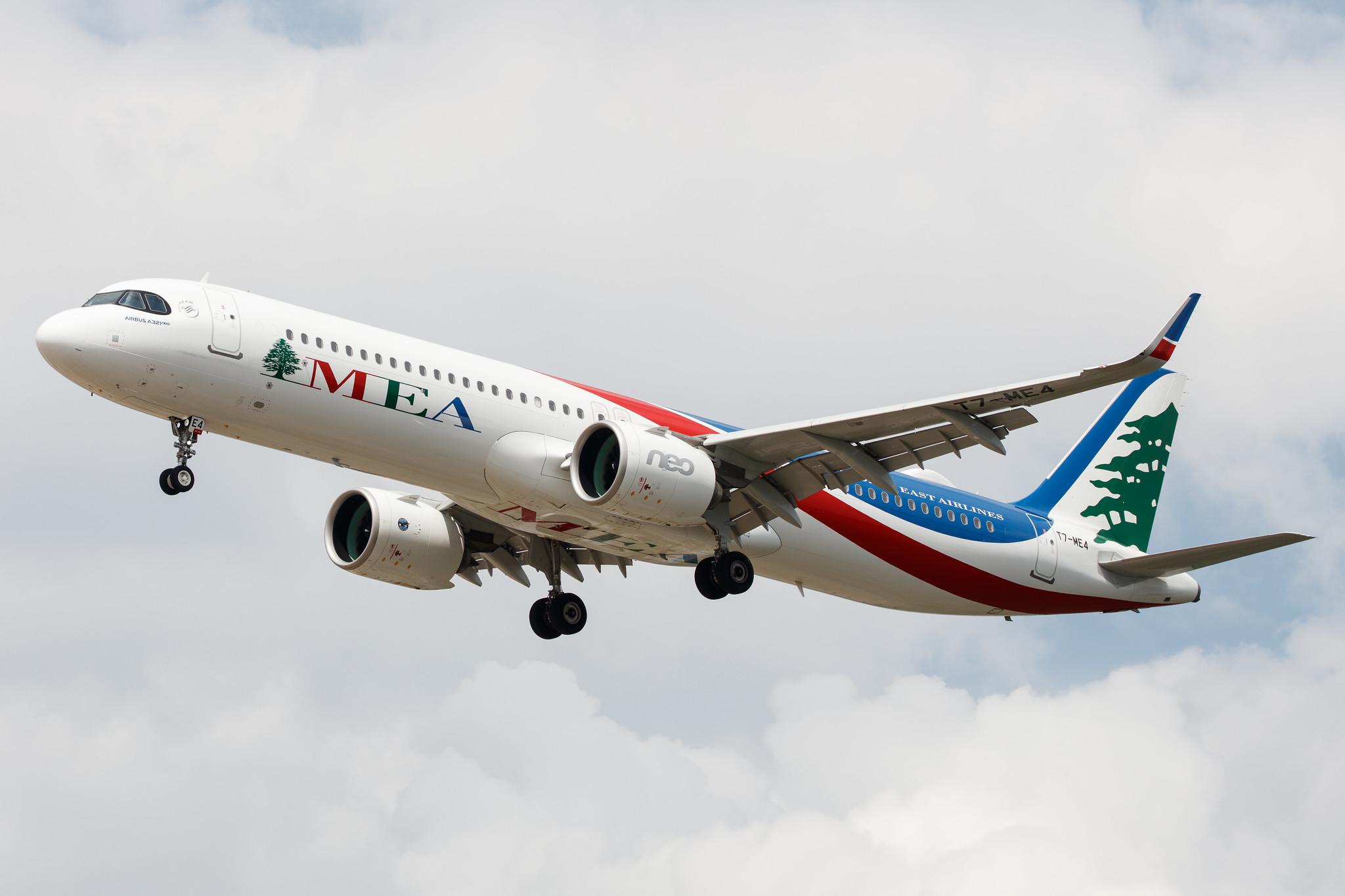 Frankfurt Airport: MEA (ME / MEA) |  Airbus A321-271NX A21N | T7-ME4 | MSN 10068