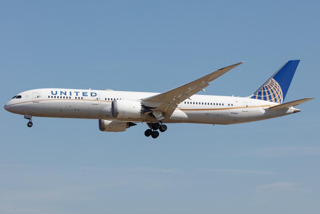 Frankfurt Airport: United Airlines (UA / UAL) |  Boeing 787-9 Dreamliner B789 | N19951 | MSN 36402