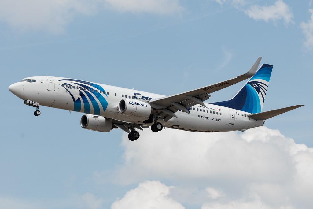 Frankfurt Airport: EgyptAir (MS / MSR) |  Boeing 737-866 B738 | SU-GEN | MSN 63806