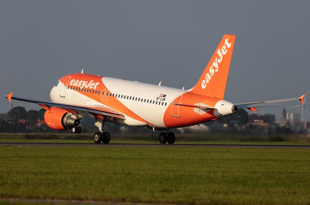 Amsterdam Schiphol: easyJet (U2 / EZY) | Operator: easyJet Europe |  Airbus A319-111 A319 | OE-LQM | MSN 3824