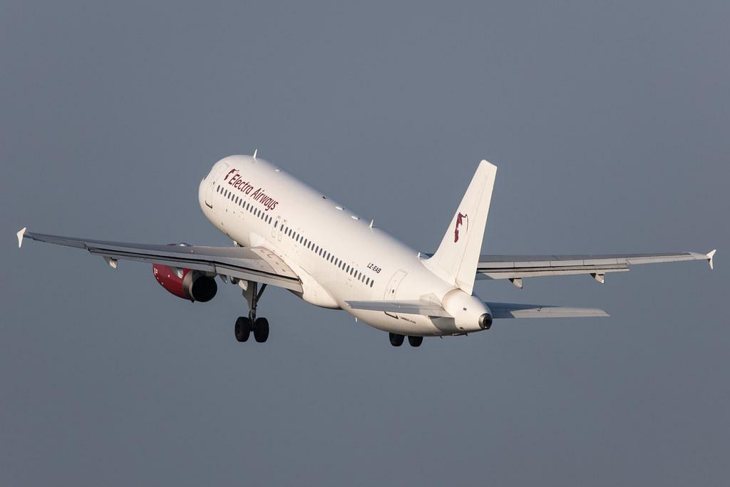 Amsterdam Schiphol: Electra Airways ( / EAF) |  Airbus A320-231 A320 | LZ-EAB | MSN 0308