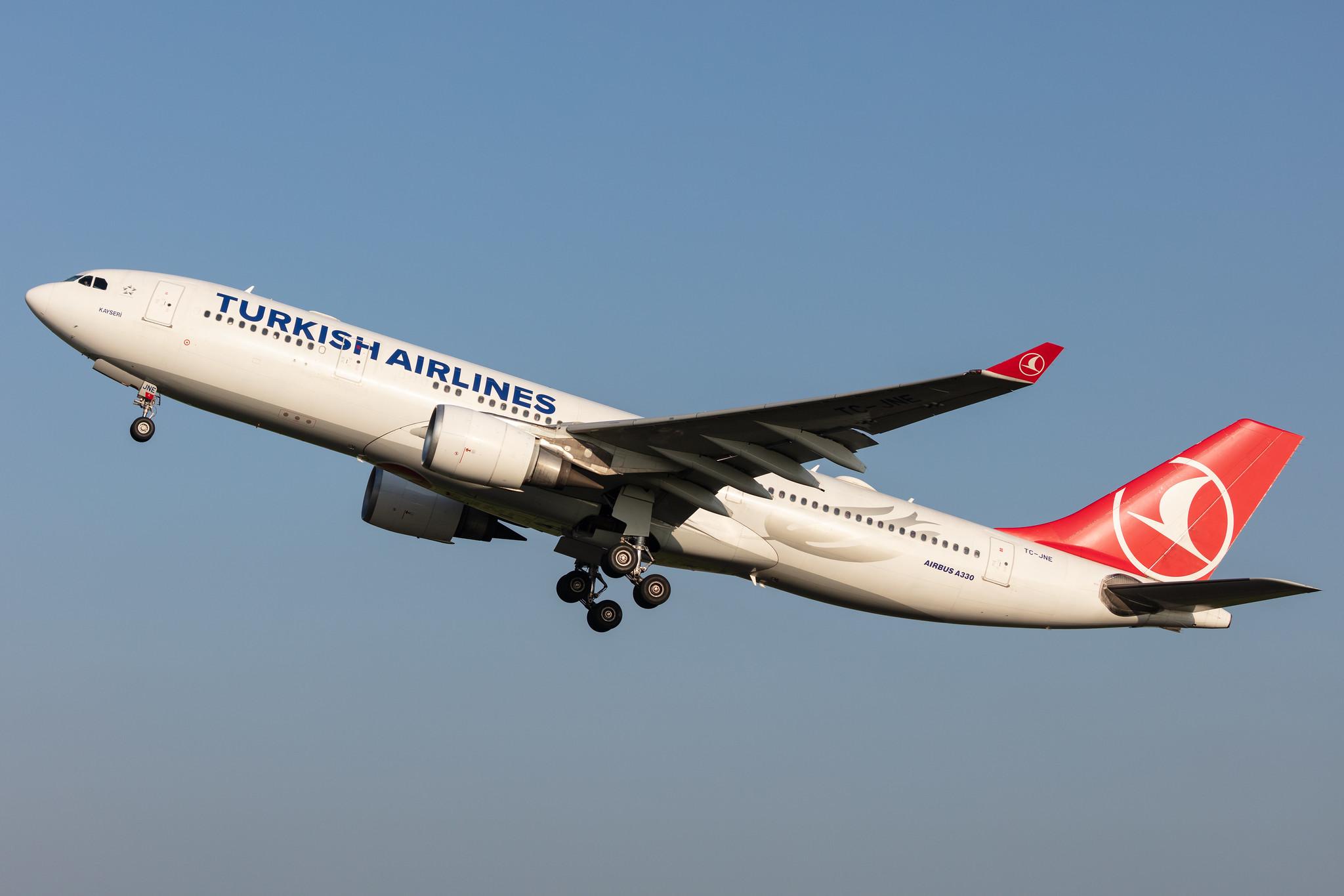 Amsterdam Schiphol: Turkish Airlines (TK / THY) |  Airbus A330-203 A332 | TC-JNE | MSN 0774