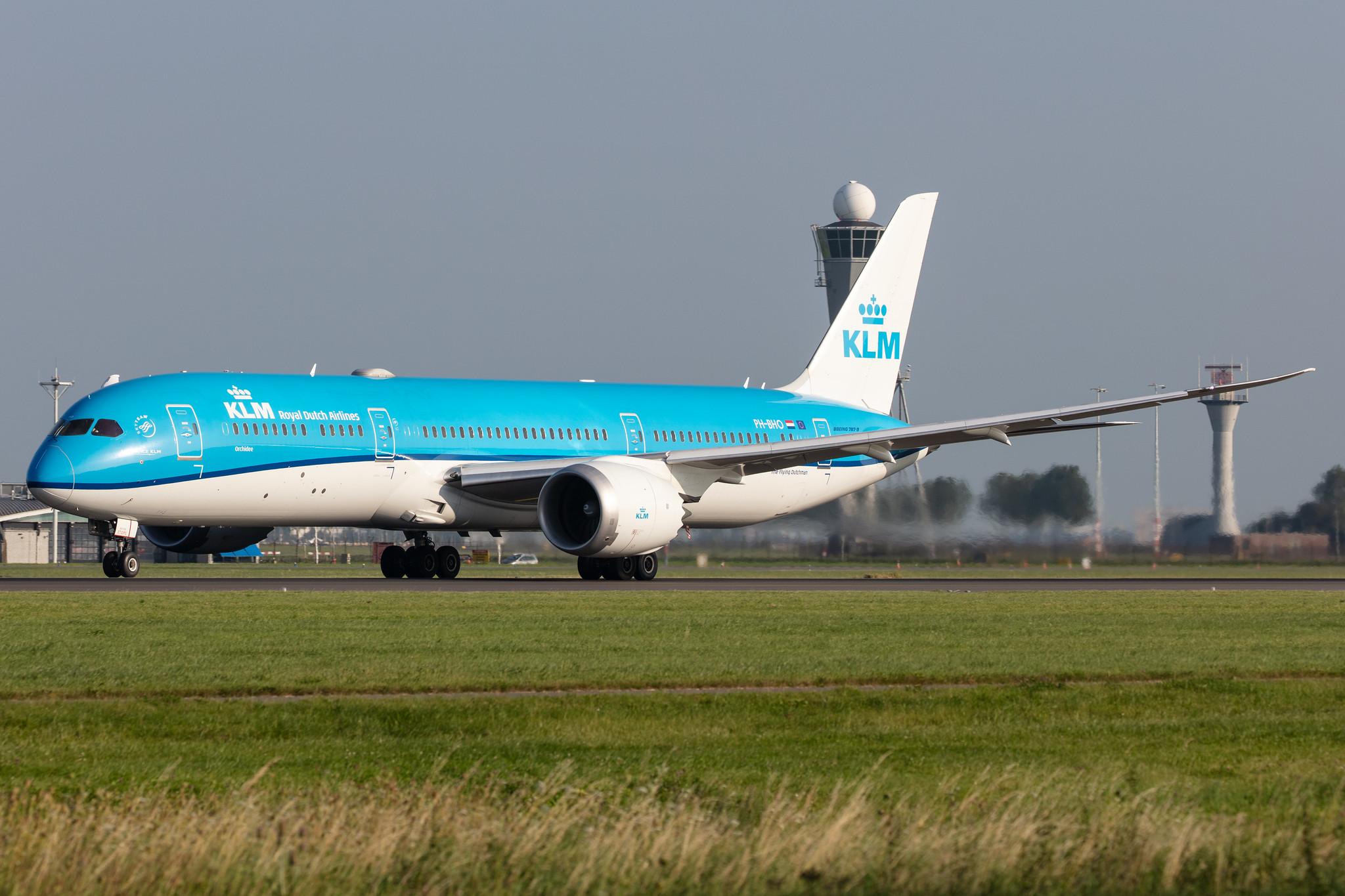 Amsterdam Schiphol: KLM (KL / KLM) |  Boeing 787-9 Dreamliner B789 | PH-BHO | MSN 42509