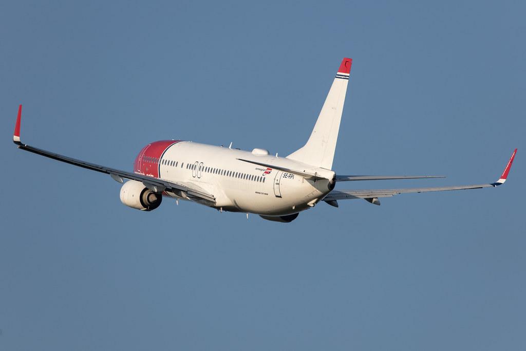 Amsterdam Schiphol: Norwegian ( / NSZ) |  Boeing 737-8JP B738 | SE-RPI | MSN 42072