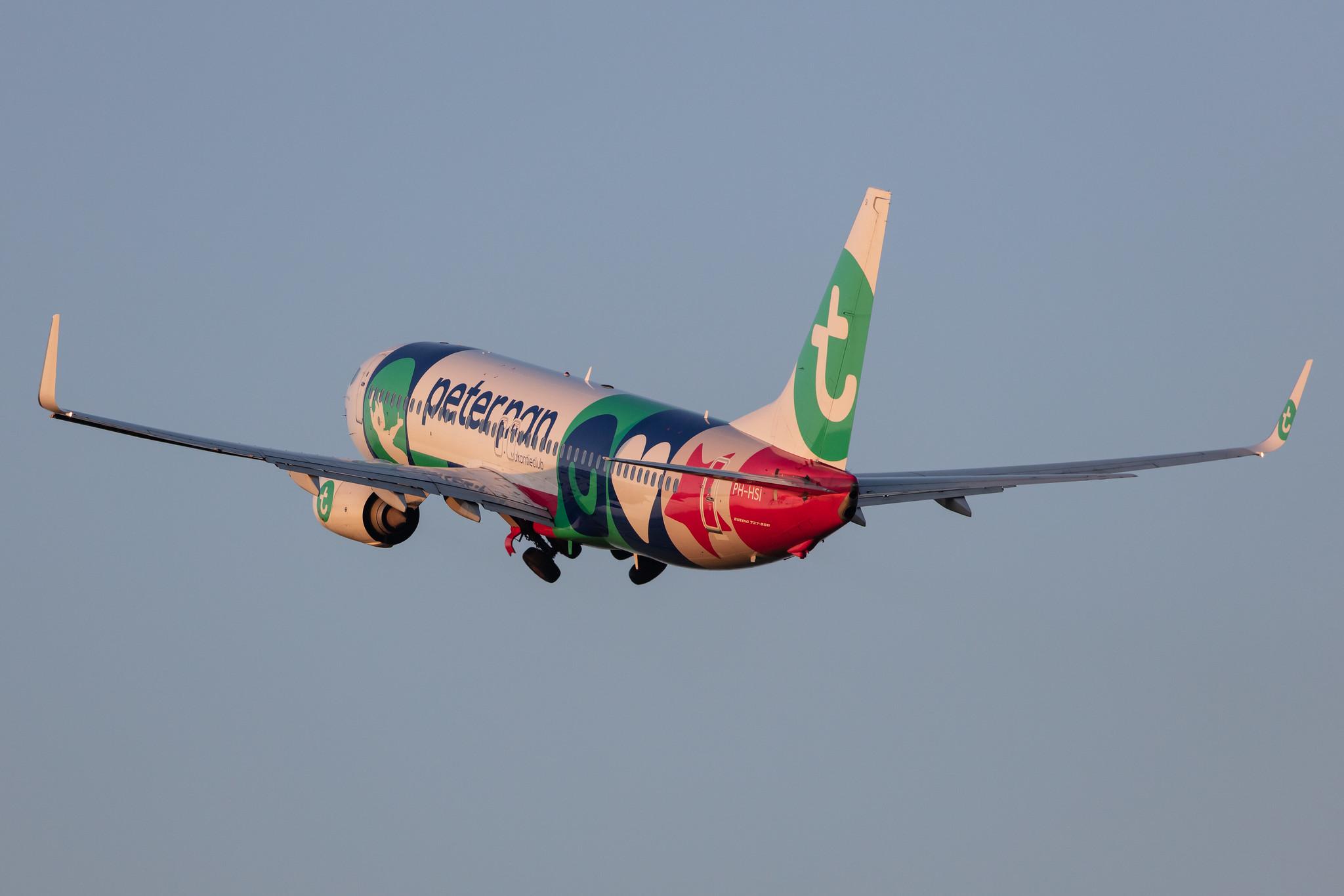 Amsterdam Schiphol: Transavia (HV / TRA) |  Livery: Peter Pan Vakantieclub Livery |  Boeing 737-8K2 B738 | PH-HSI | MSN 42148