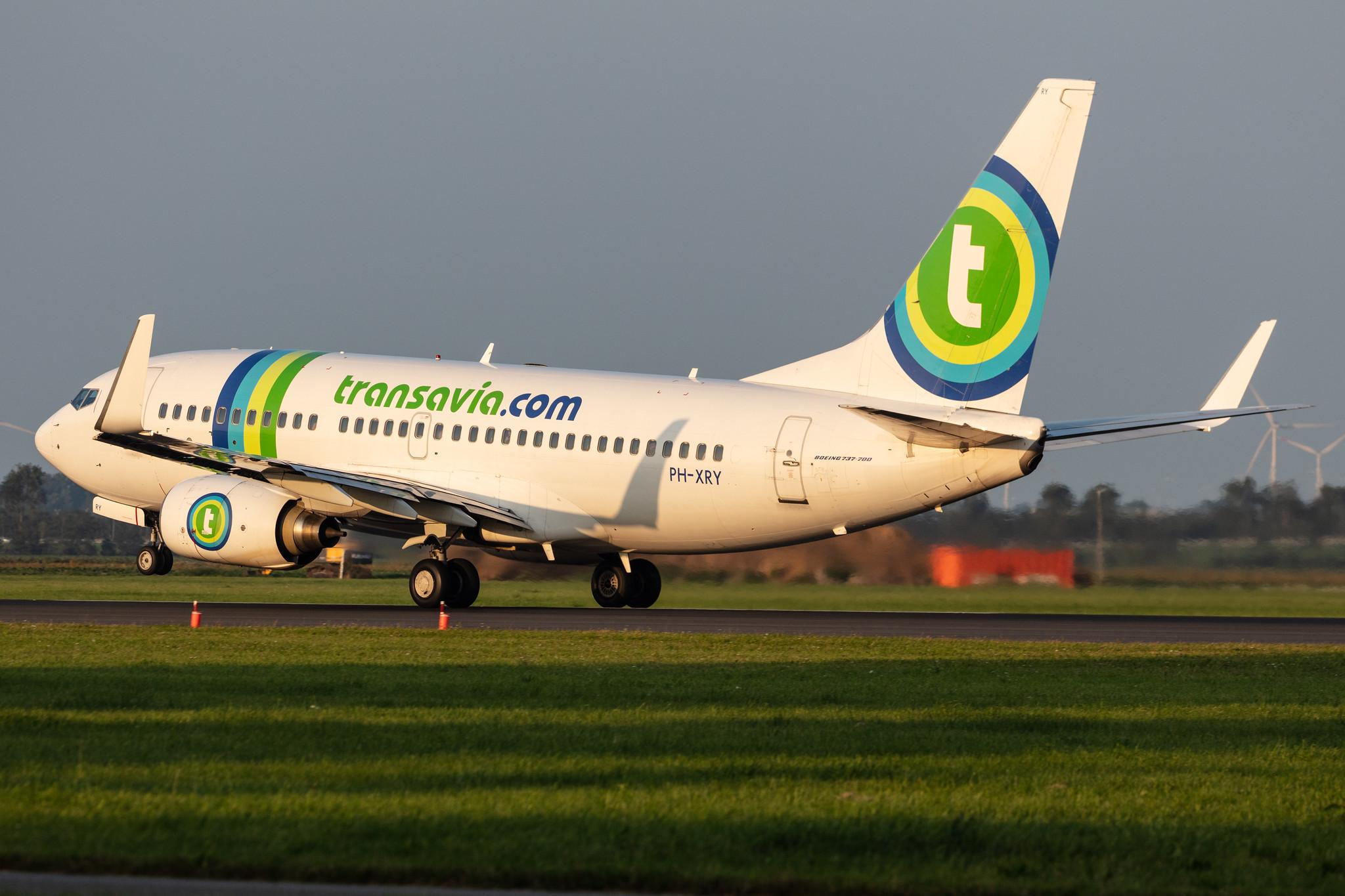 Amsterdam Schiphol: Transavia (HV / TRA) |  Boeing 737-7K2 B737 | PH-XRY | MSN 33463