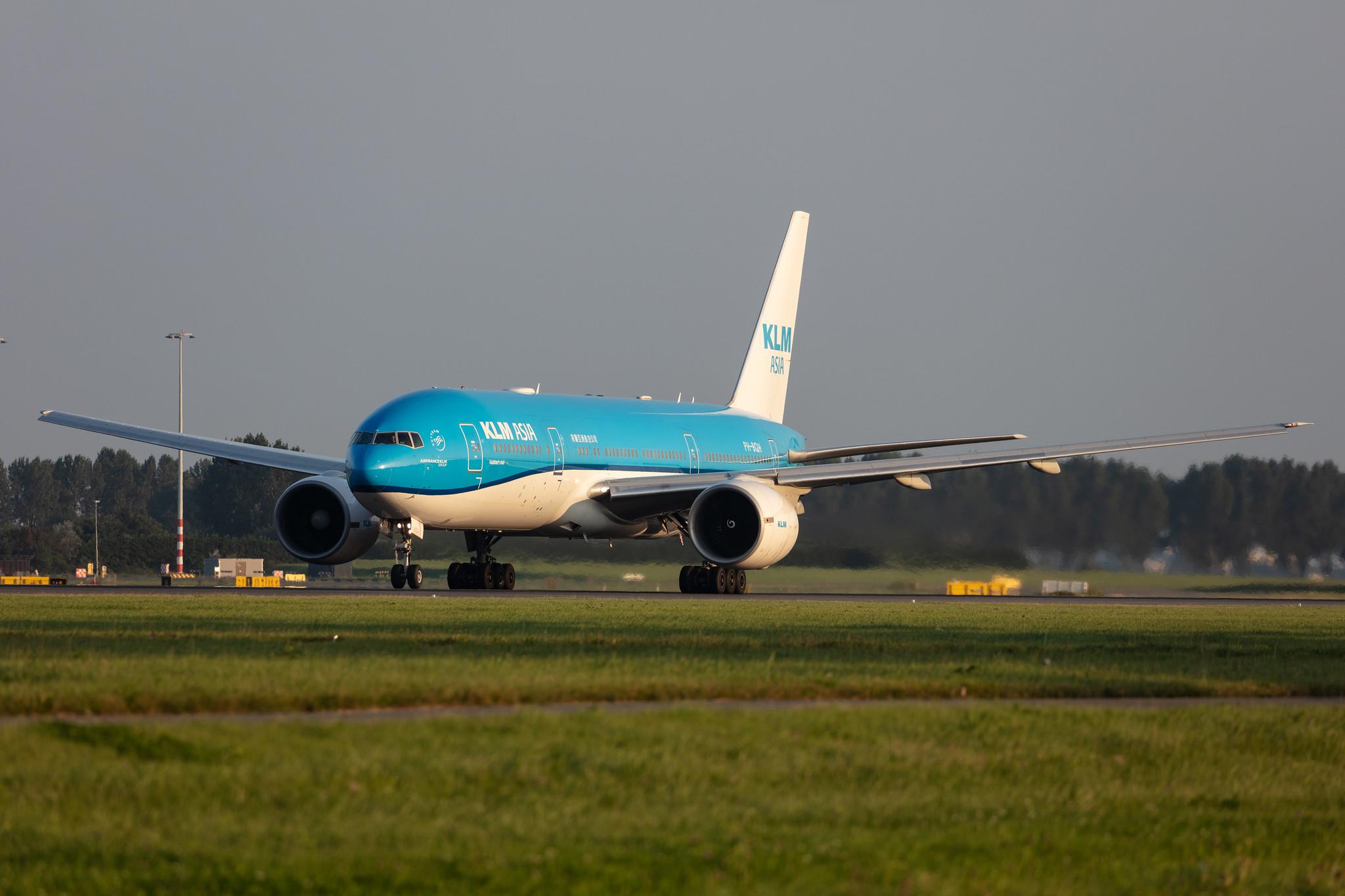 Amsterdam Schiphol: KLM (KL / KLM) |  Boeing 777-206(ER) B772 | PH-BQH | MSN 32705
