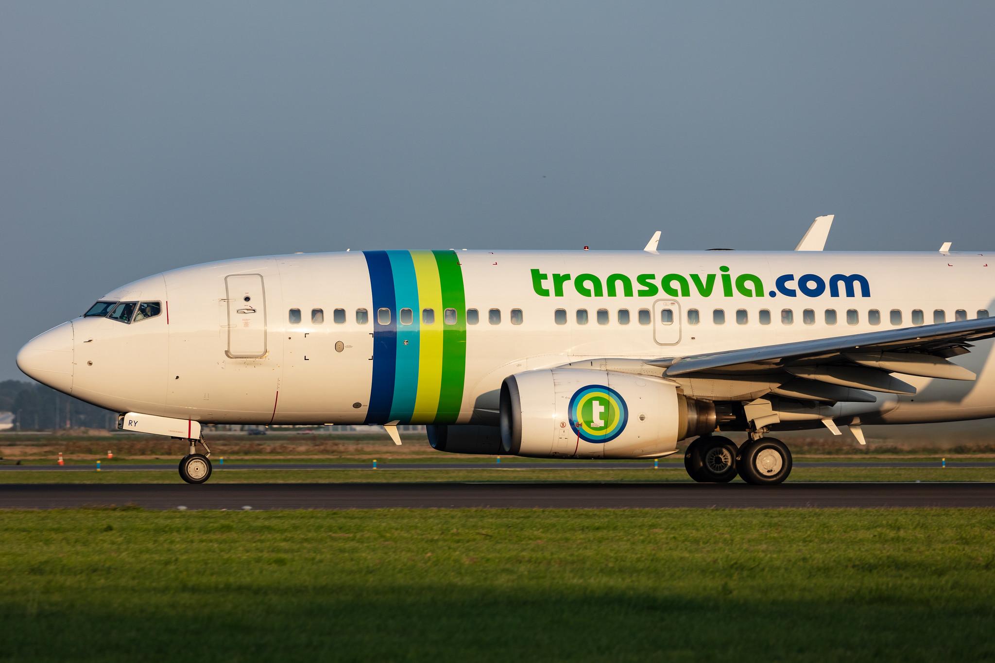 Amsterdam Schiphol: Transavia (HV / TRA) |  Boeing 737-7K2 B737 | PH-XRY | MSN 33463