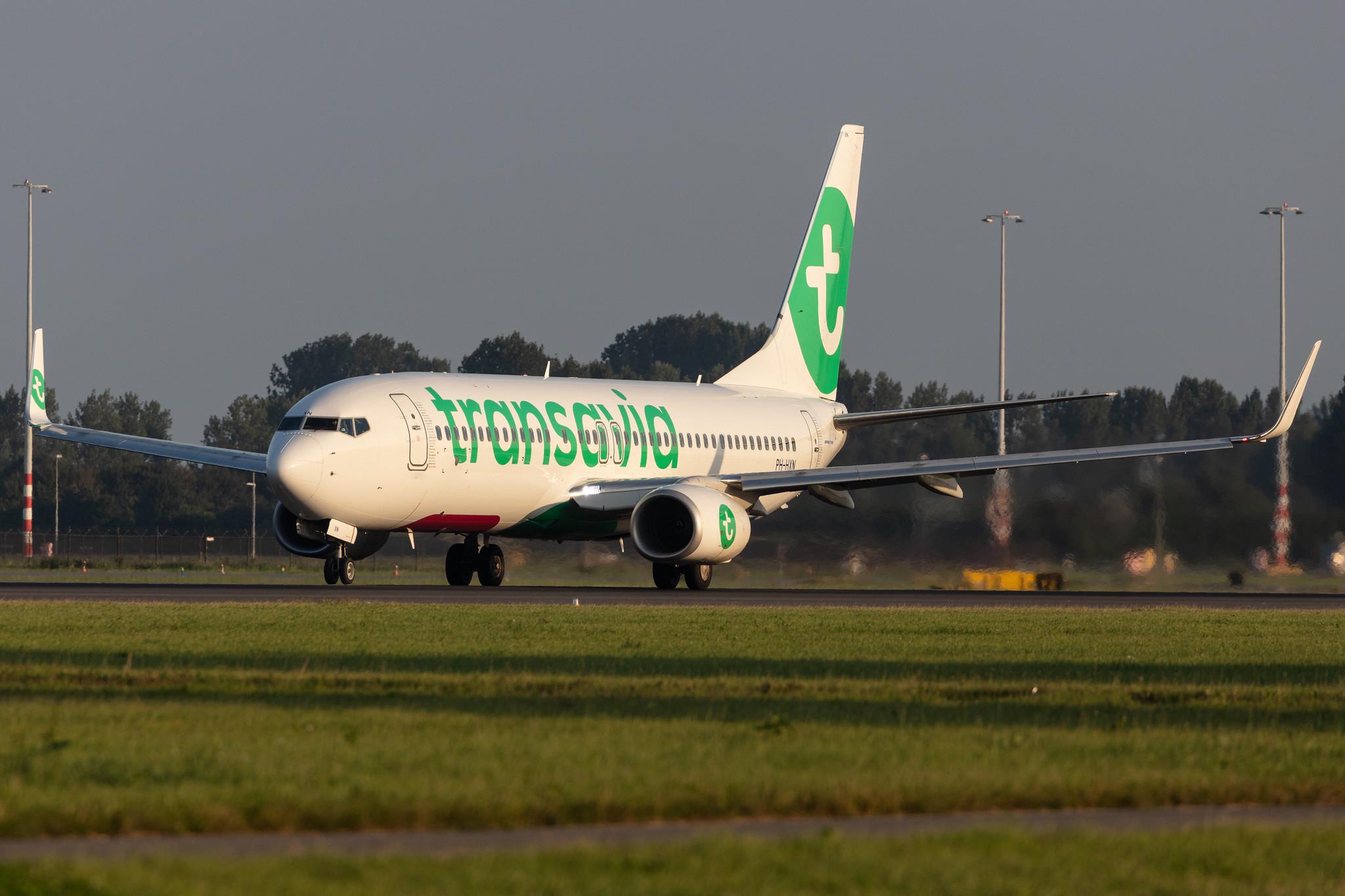 Amsterdam Schiphol: Transavia (HV / TRA) |  Boeing 737-8K2 B738 | PH-HXN | MSN 63623