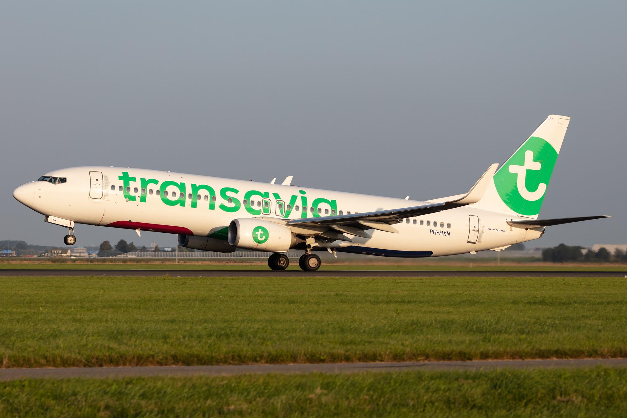 Amsterdam Schiphol: Transavia (HV / TRA) |  Boeing 737-8K2 B738 | PH-HXN | MSN 63623