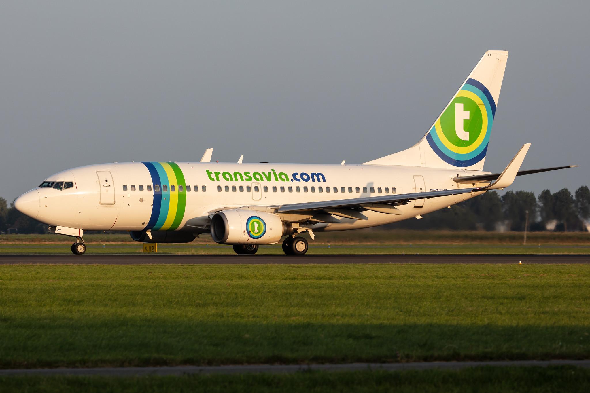 Amsterdam Schiphol: Transavia (HV / TRA) |  Boeing 737-7K2 B737 | PH-XRY | MSN 33463