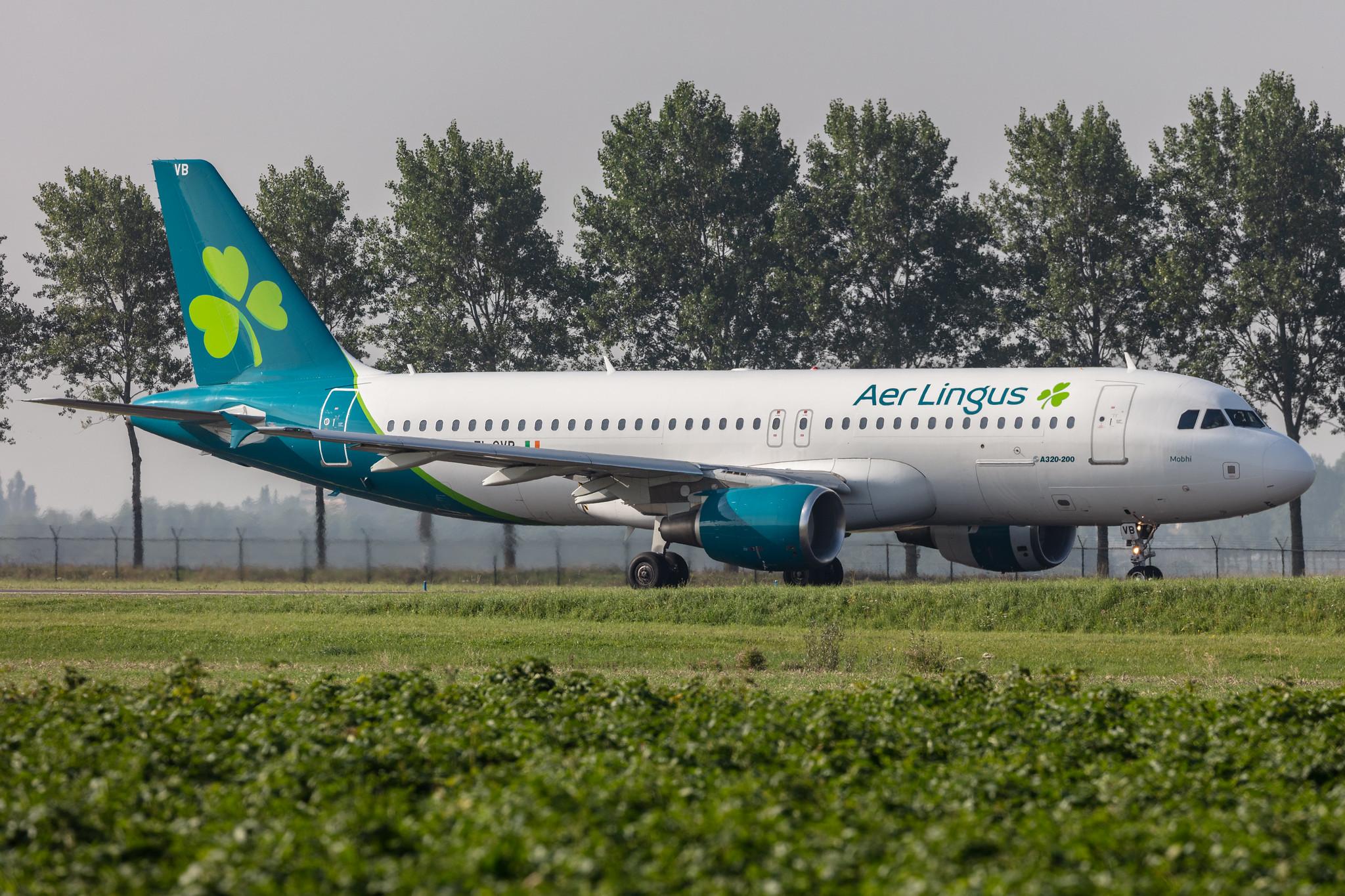 Amsterdam Schiphol: Aer Lingus (EI / EIN) |  Airbus A320-214 A320 | EI-CVB | MSN 1394