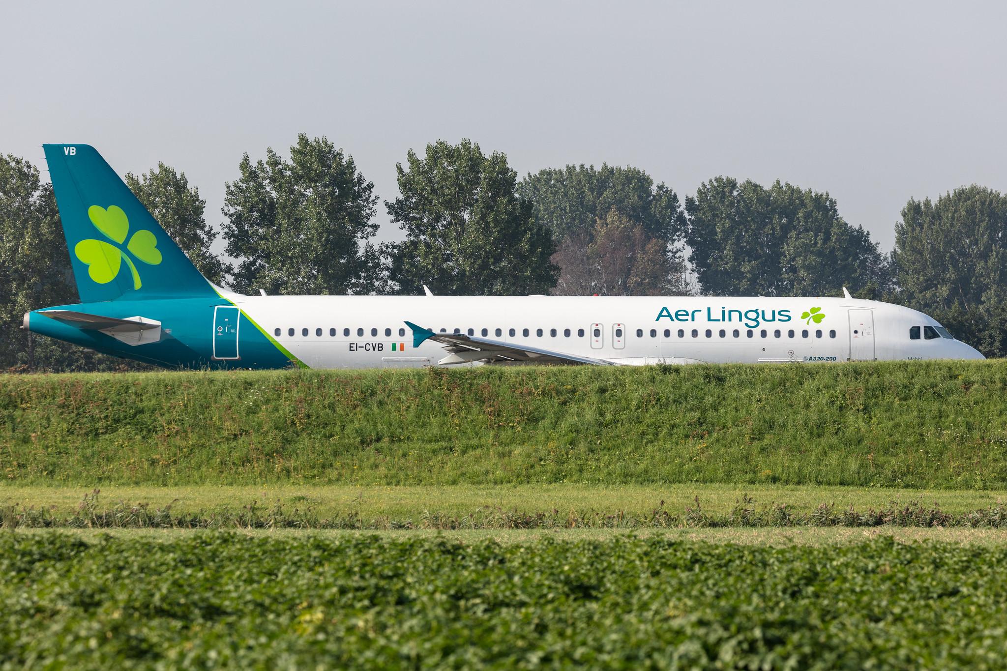 Amsterdam Schiphol: Aer Lingus (EI / EIN) |  Airbus A320-214 A320 | EI-CVB | MSN 1394