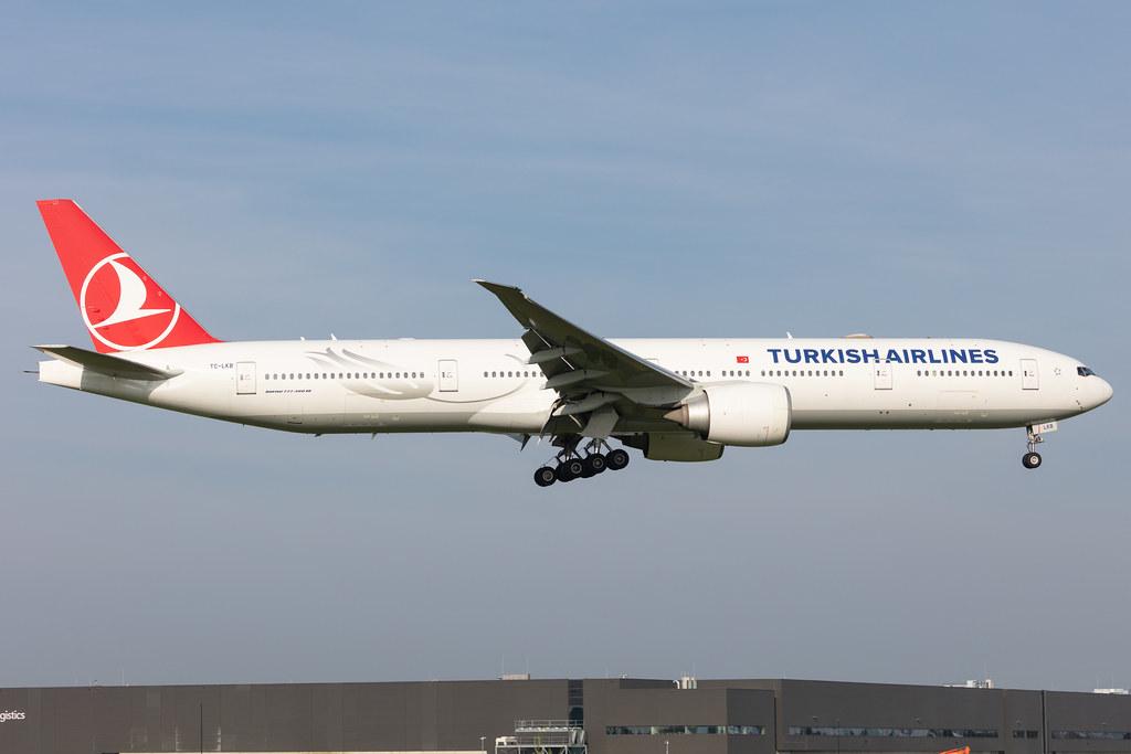 Amsterdam Schiphol: Turkish Airlines (TK / THY) |  Boeing 777-36N(ER) B77W | TC-LKB | MSN 41819