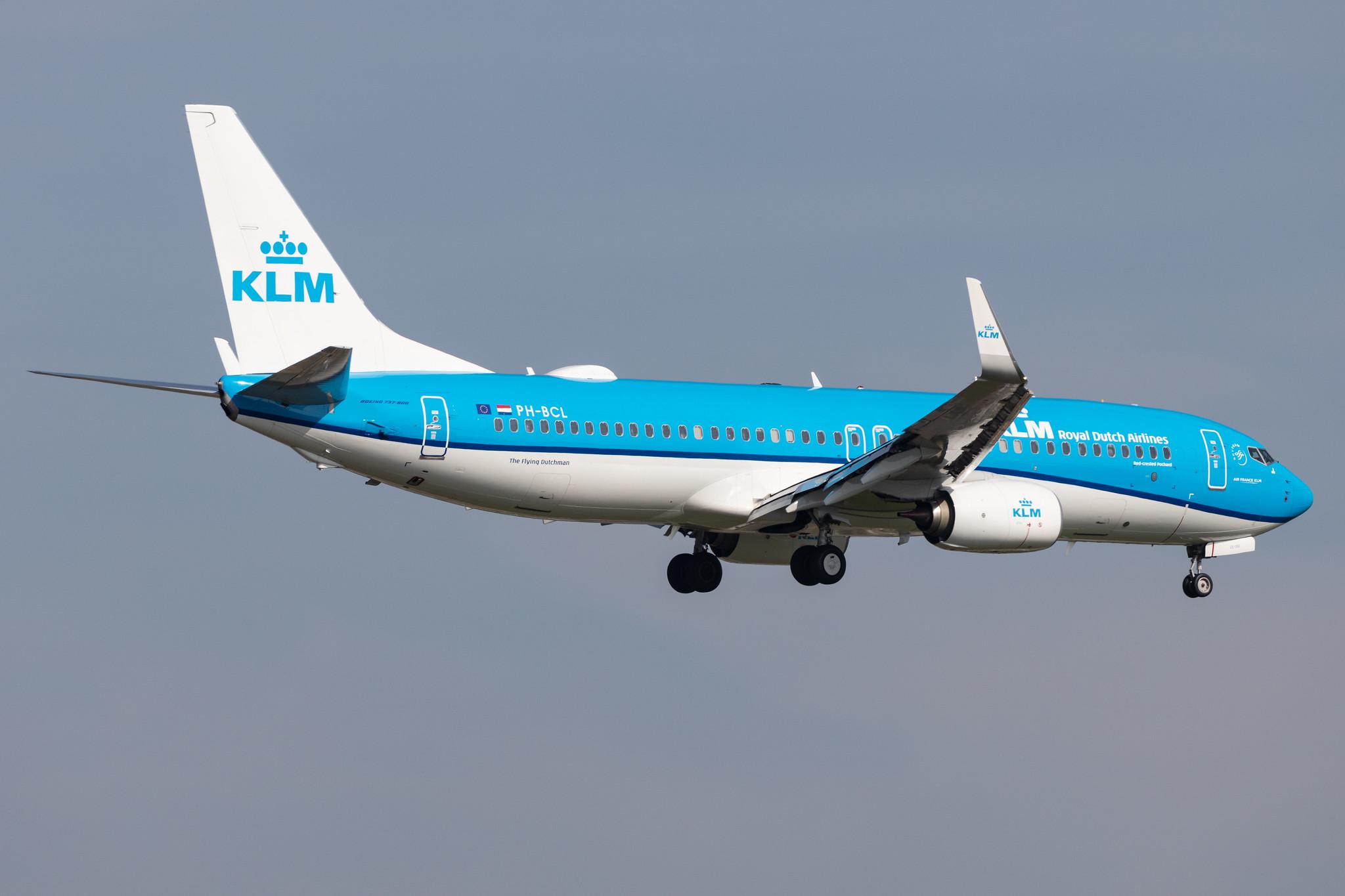 Amsterdam Schiphol: KLM (KL / KLM) |  Boeing 737-8K2 B738 | PH-BCL | MSN 63624