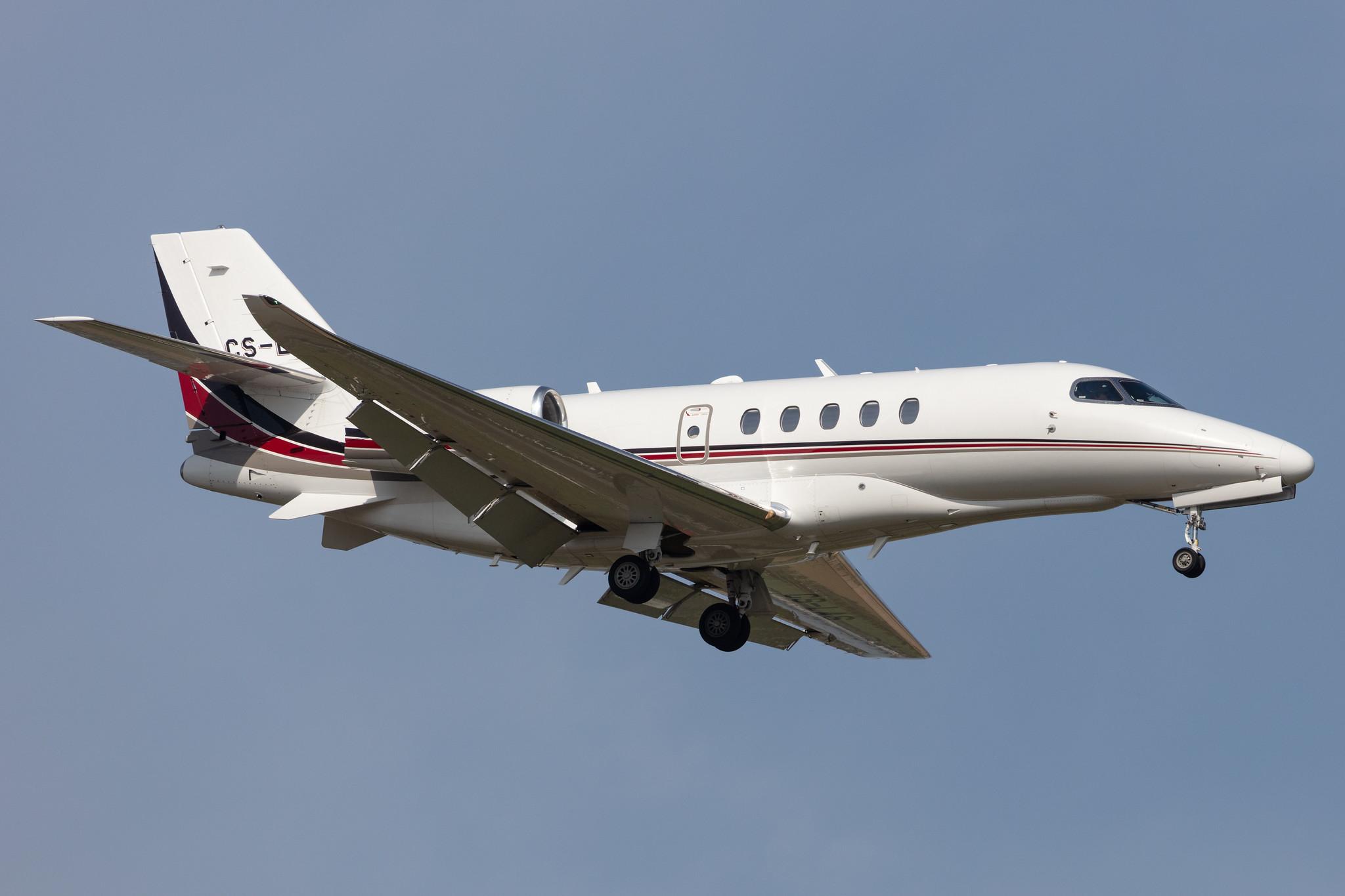 Amsterdam Schiphol: NetJets Europe (/ NJE) |  Cessna 680A Citation Latitude C68A | CS-LAS | MSN 680A-0015